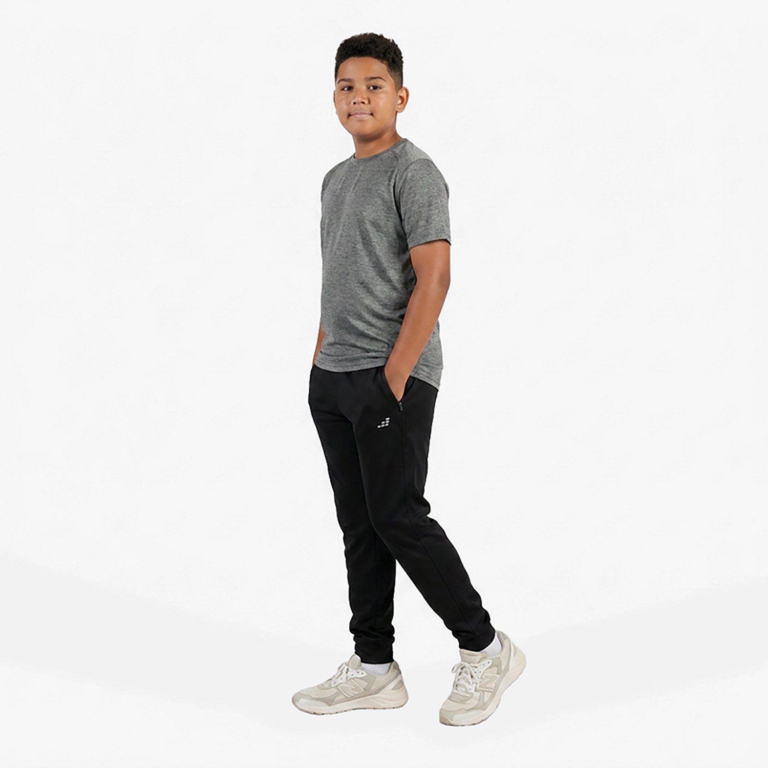 BCG Boys' Lifestyle Knit Tech Joggers
