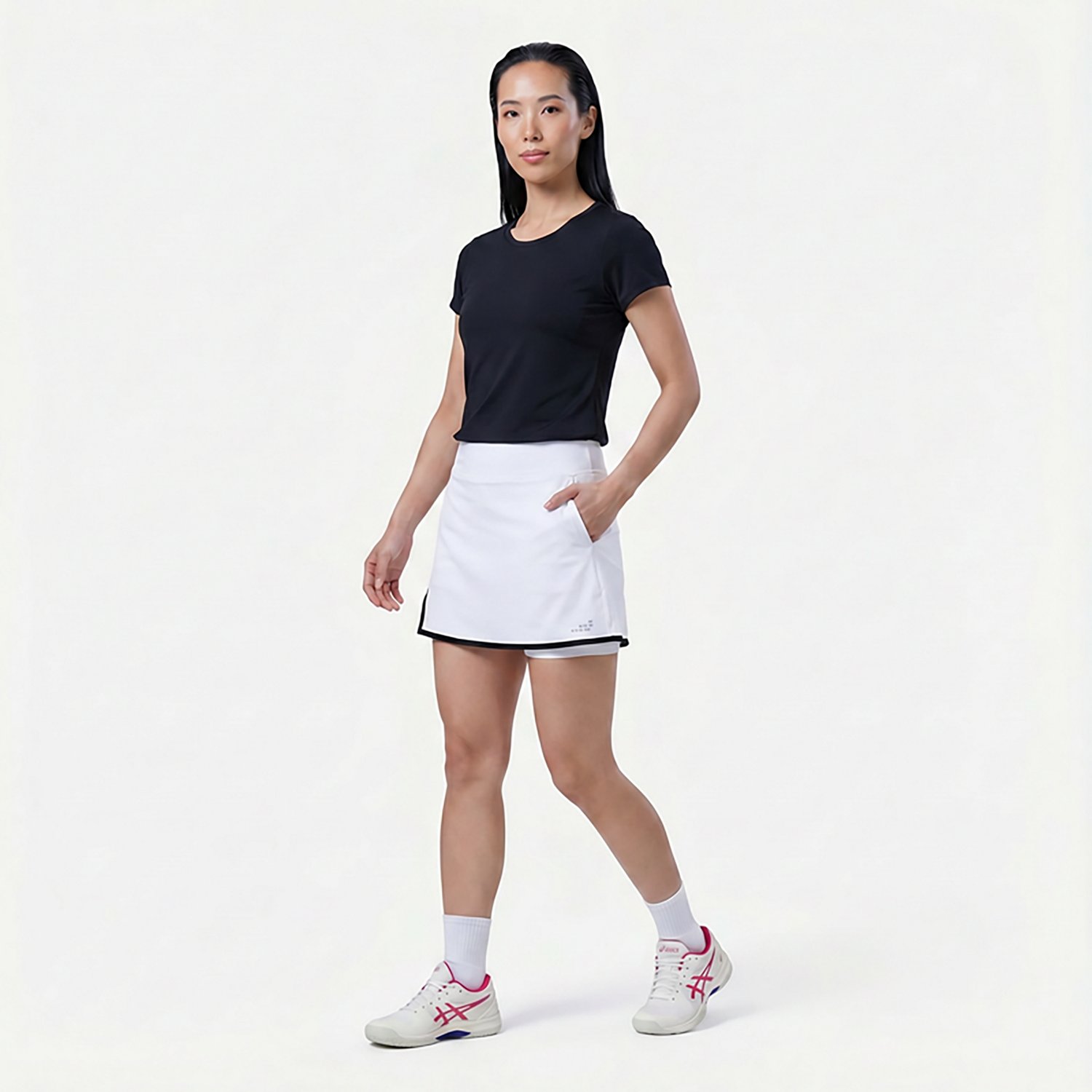 BCG Women's Tennis Taped Wrap Skort 3.5 in - view number 3