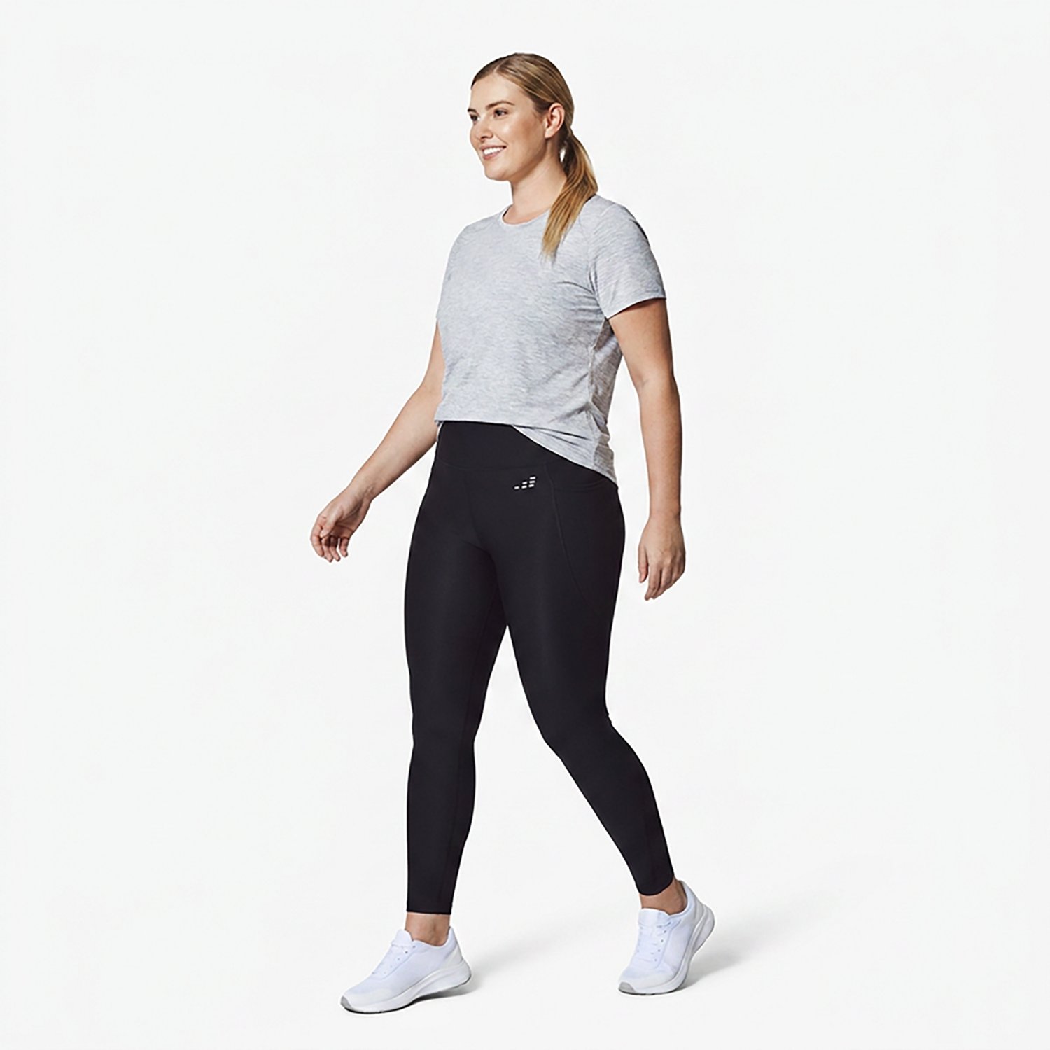 BCG Women's Run Mesh Pieced Leggings - view number 2