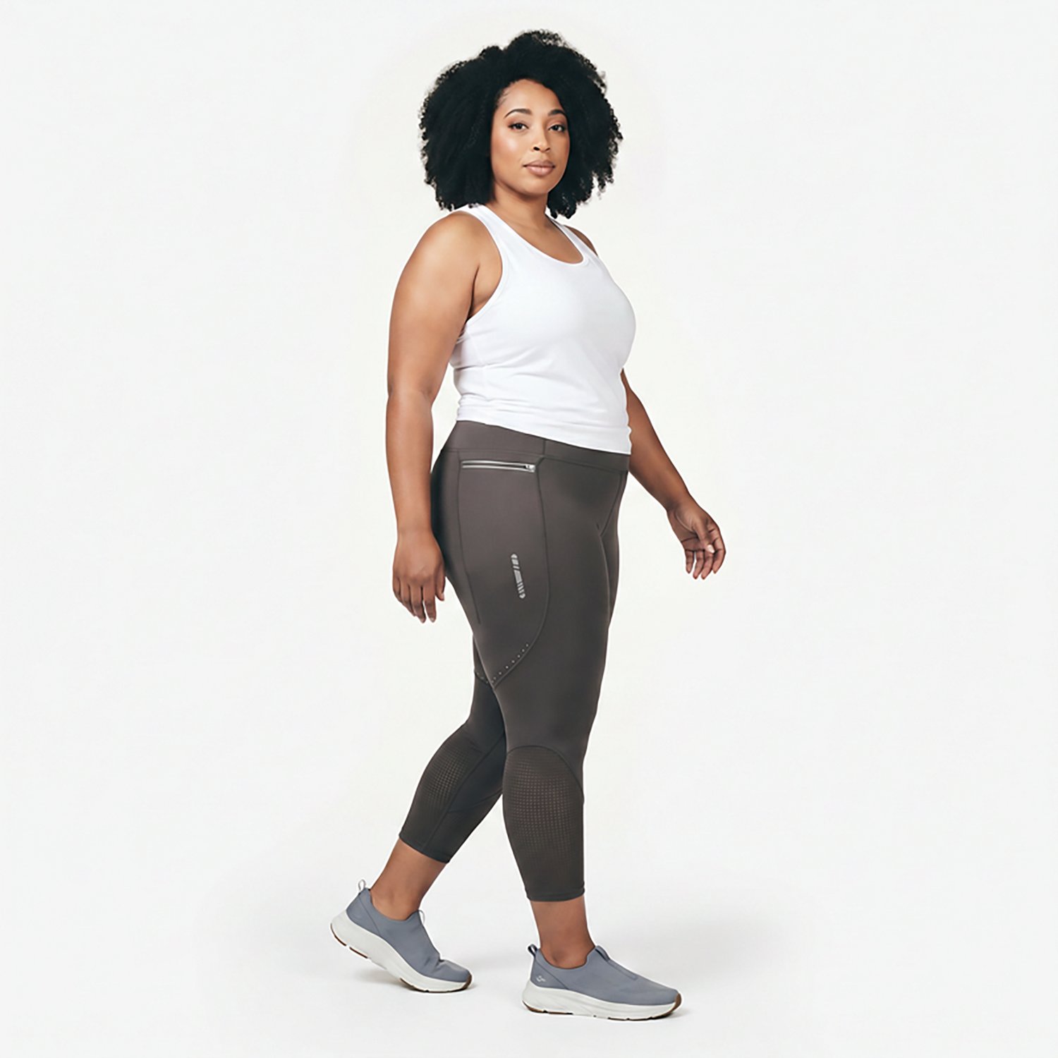 BCG Women's Run HI Plus Size 7/8 Leggings - view number 3