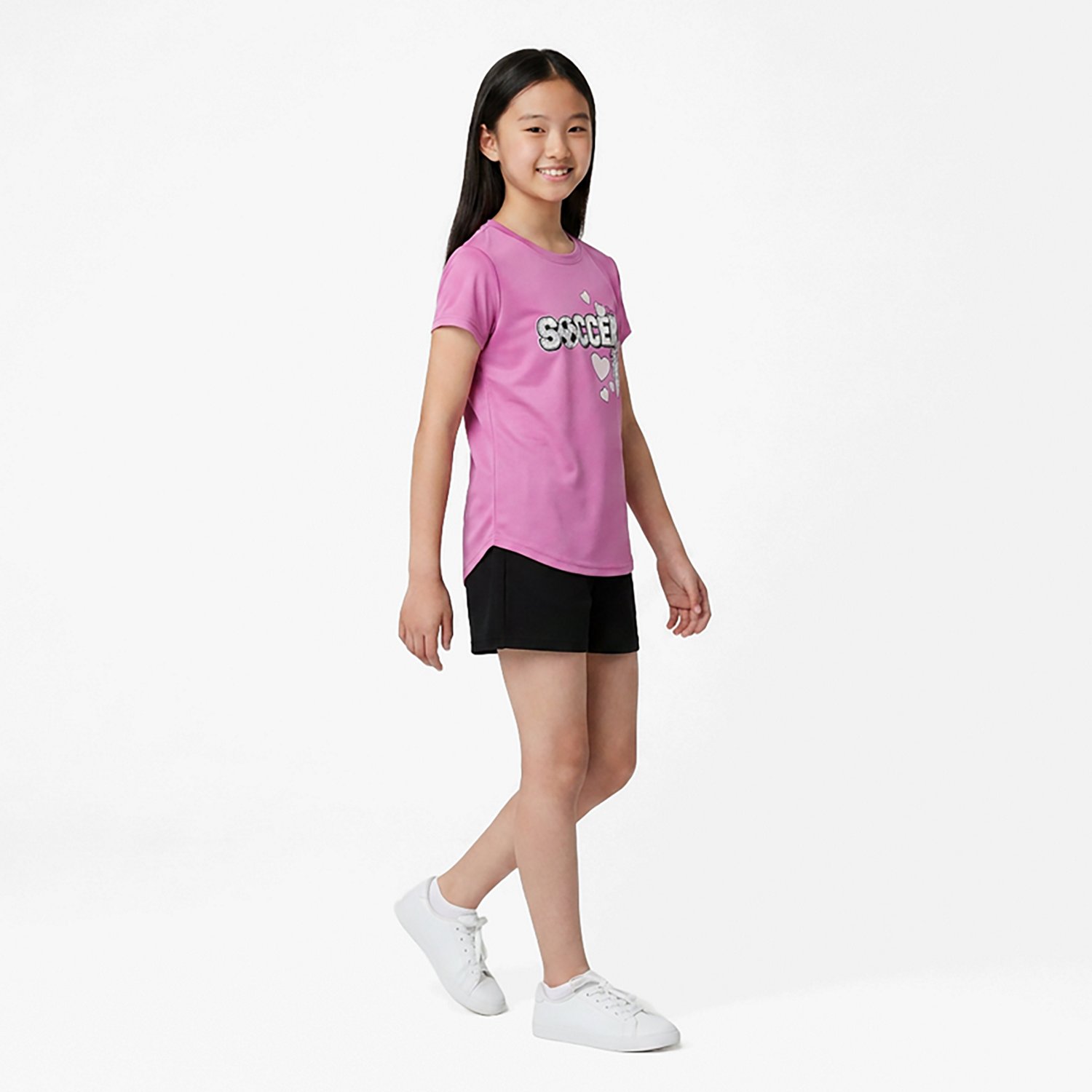 BCG Girls' Turbo GFX Short Sleeve Graphic T-shirt