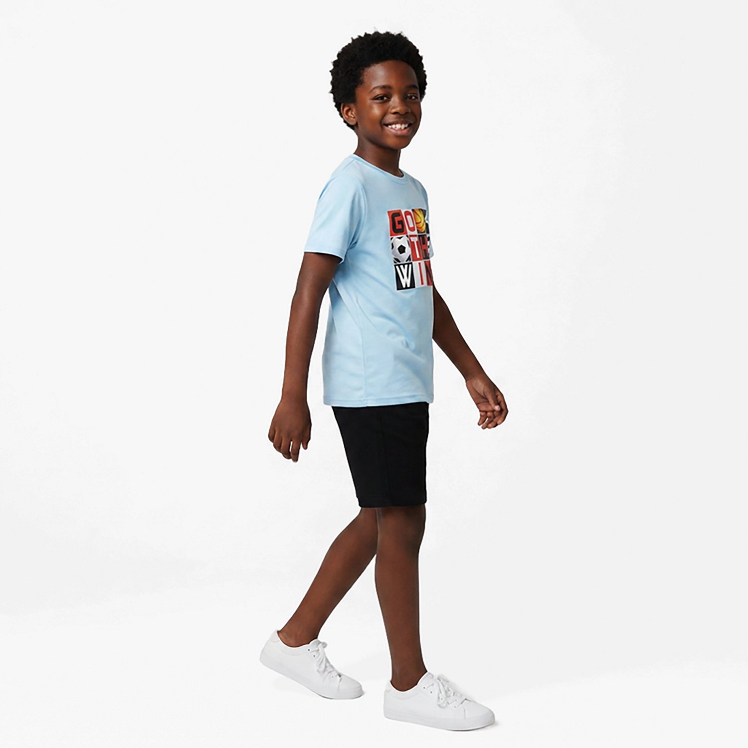 BCG Boys' Training Go for the Win Short Sleeve Graphic T-shirt - view number 3