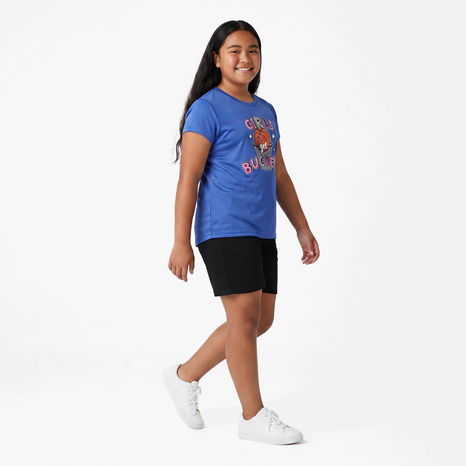 BCG Girls' Training Turbo Buckets Graphic Short Sleeve T-shirt - view number 3