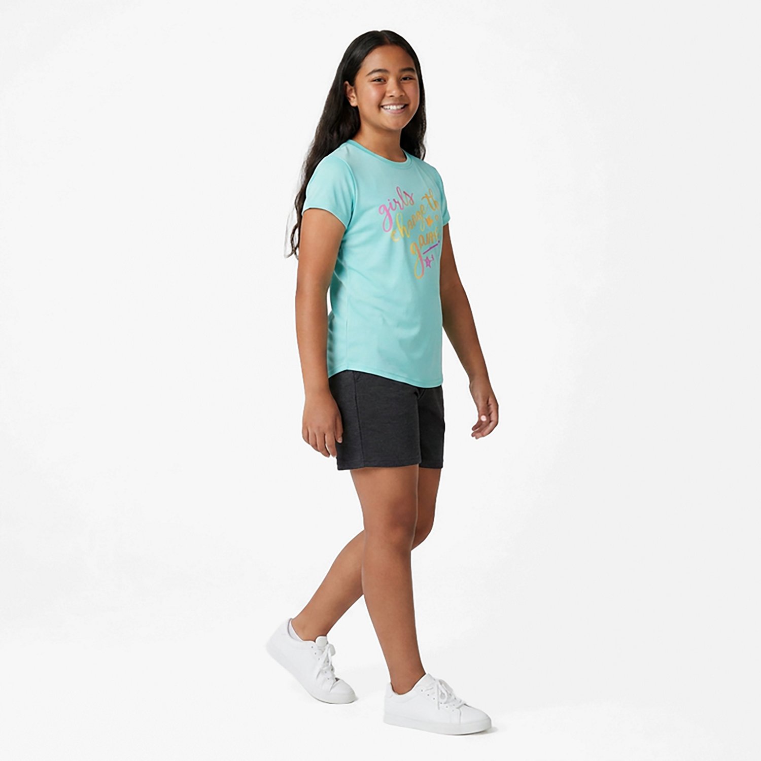 BCG Girls' Training Turbo Change Graphic Short Sleeve T-shirt - view number 3