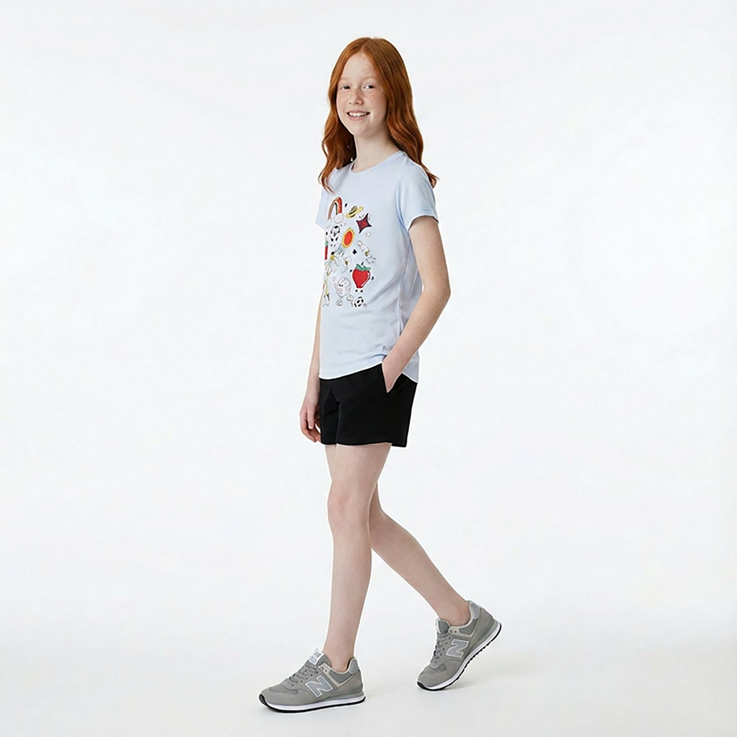 BCG Girls' Turbo Athletic Fruit Graphic T-shirt - view number 2