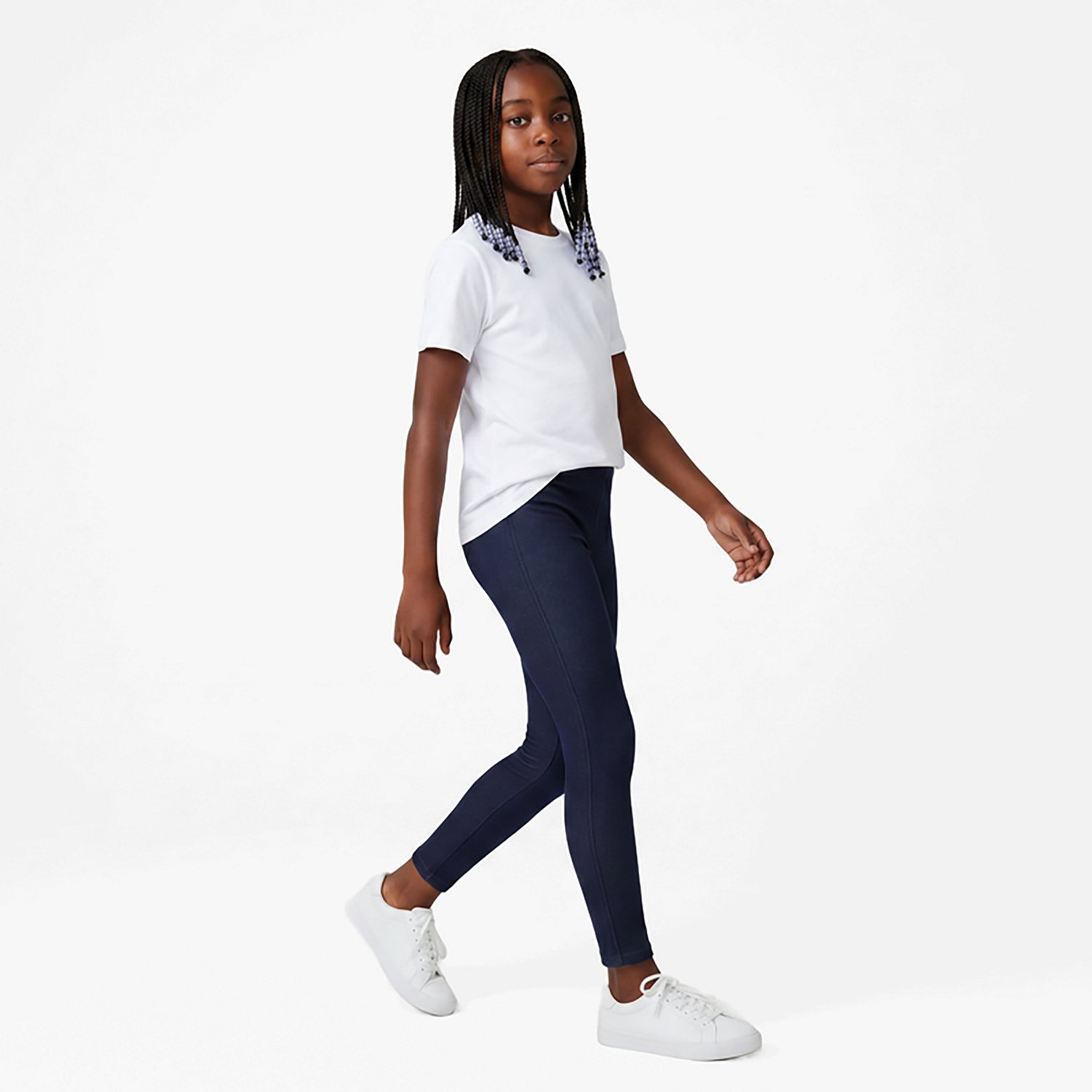 BCG Girls' Denim Jeggings - view number 3