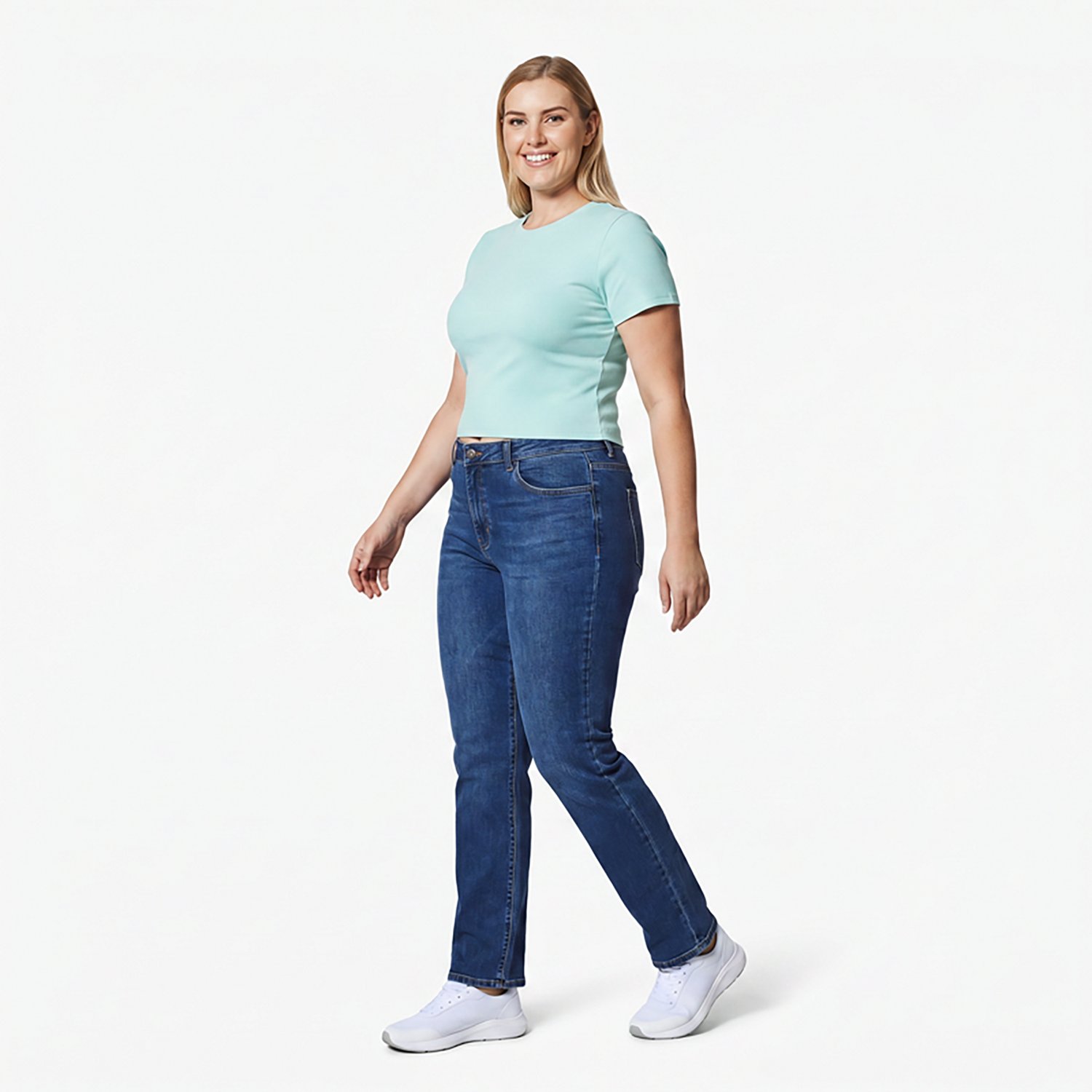 BCG Women's Rib Crop T-shirt