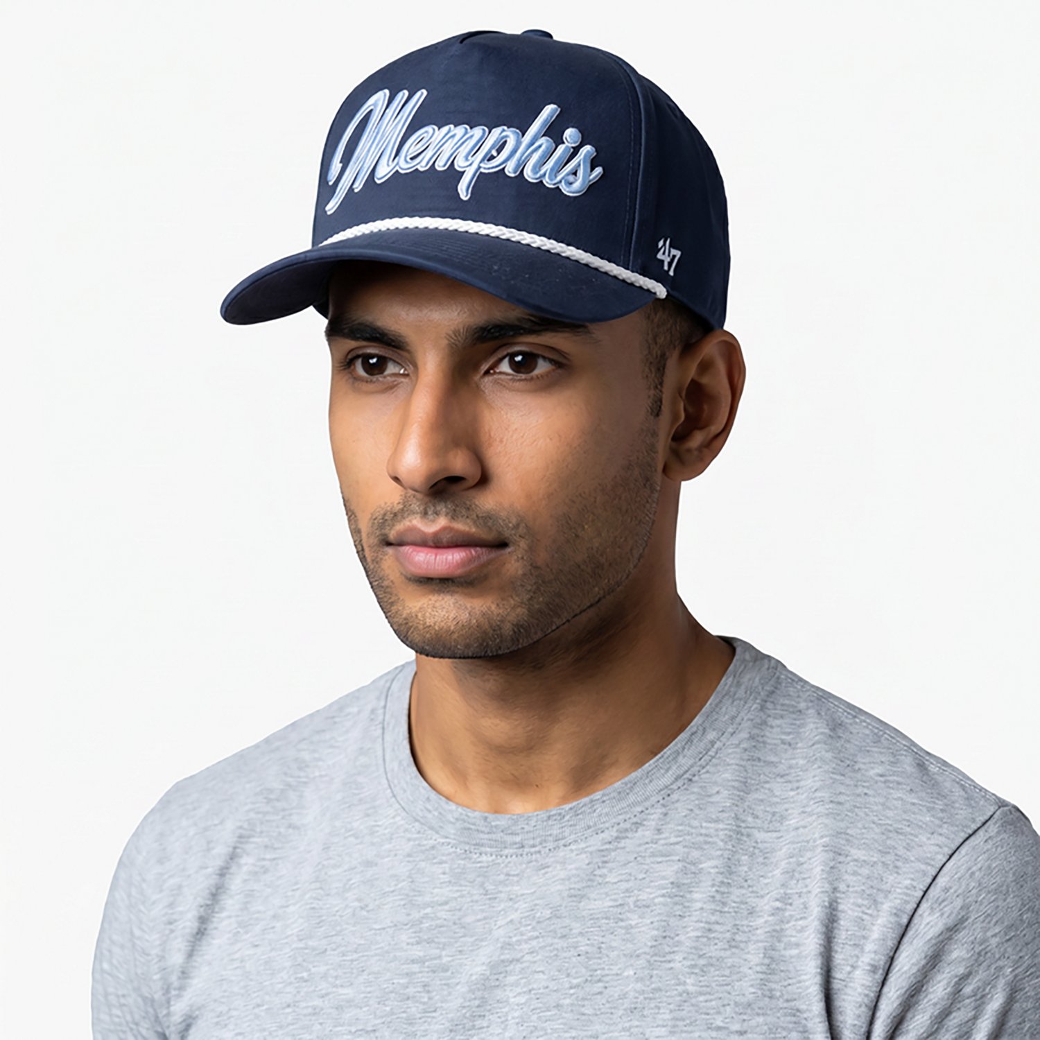 '47 Memphis Grizzlies Overhand Logo Hitch Adjustable Hat