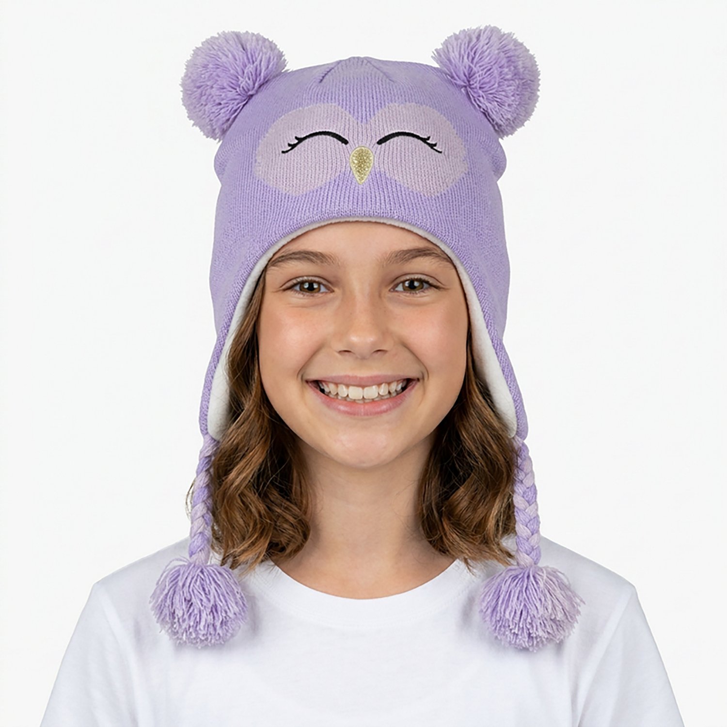 Magellan Outdoors Girls' Owl Beanie