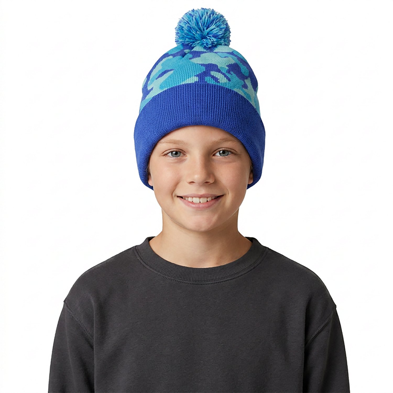 Magellan Outdoors Boys' Camo Beanie - view number 2