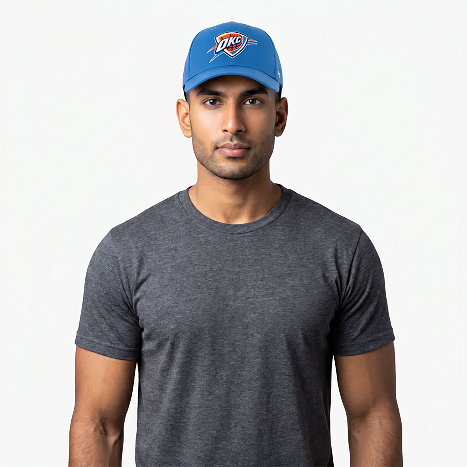 '47 Oklahoma City Thunder Core Logo Hitch Adjustable Hat - view number 2