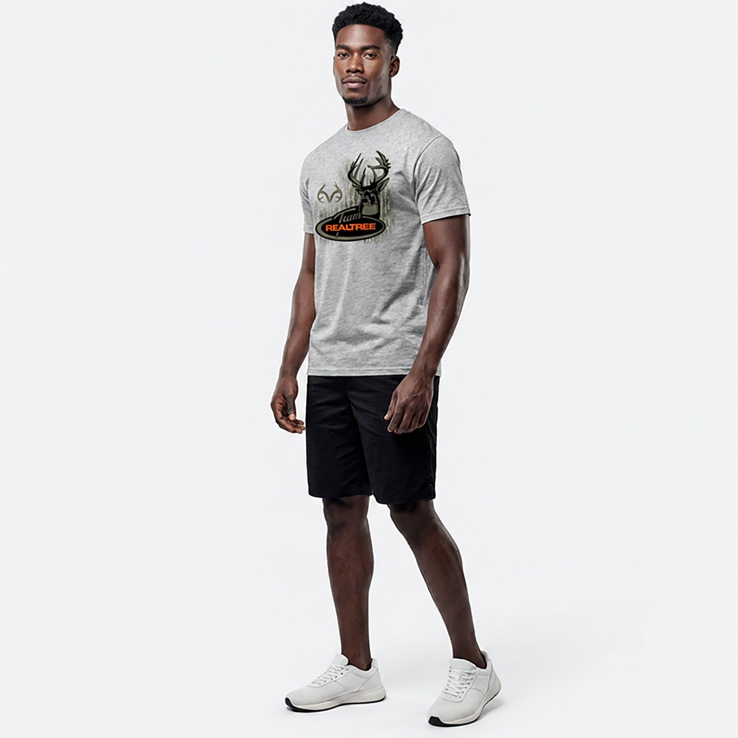 Realtree Men's Team Realtree Deer Short Sleeve T-shirt