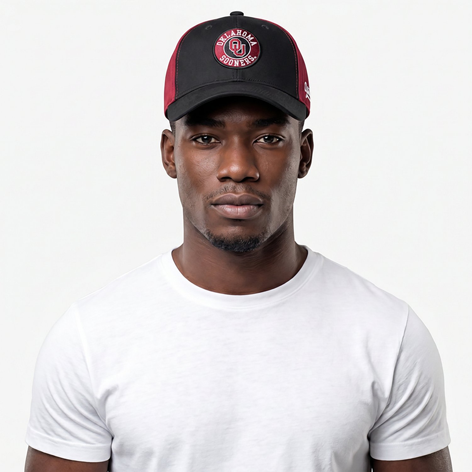 Jordan Men's University of Oklahoma Dri-FIT Rise Football Helmet Local Cap - view number 2