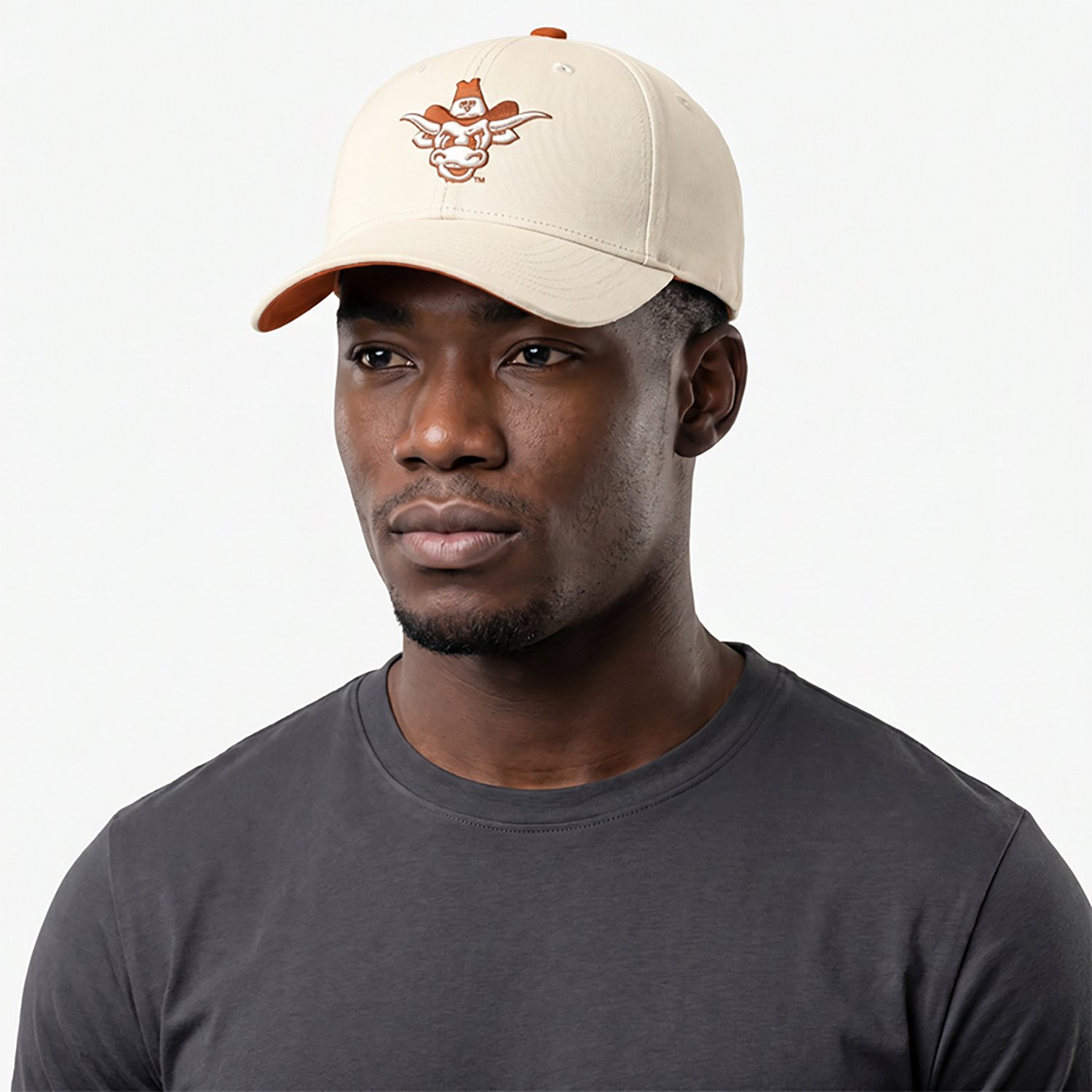 Nike Men's Texas Dri-FIT Rise Legacy Vault Logo Structured Adjustable Cap