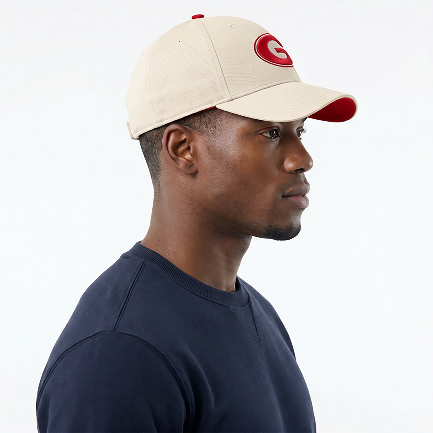Nike Men's Georgia Dri-FIT Rise Primetime Primary Logo Structured Adjustable Cap