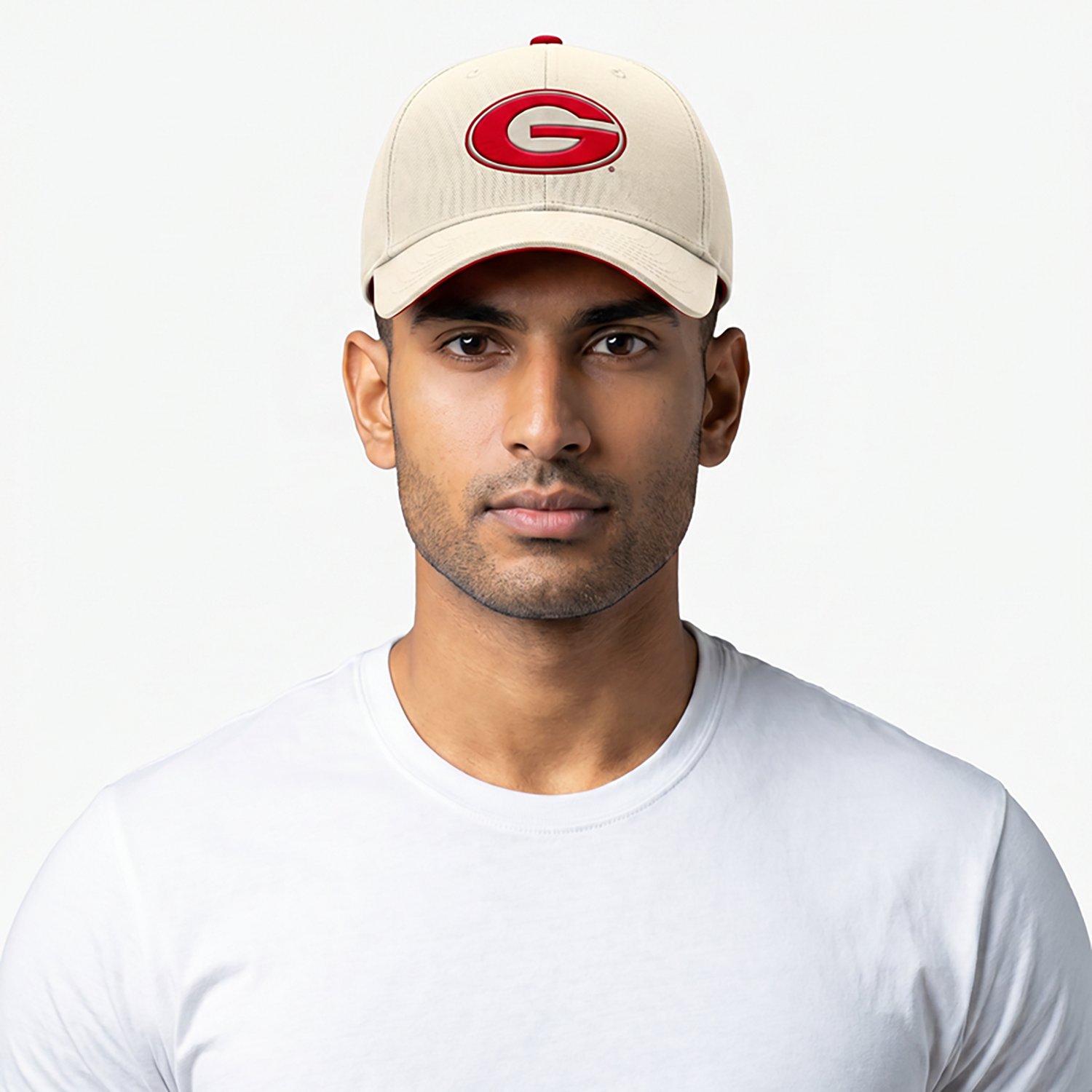 Nike Men's Georgia Dri-FIT Rise Primetime Primary Logo Structured Adjustable Cap