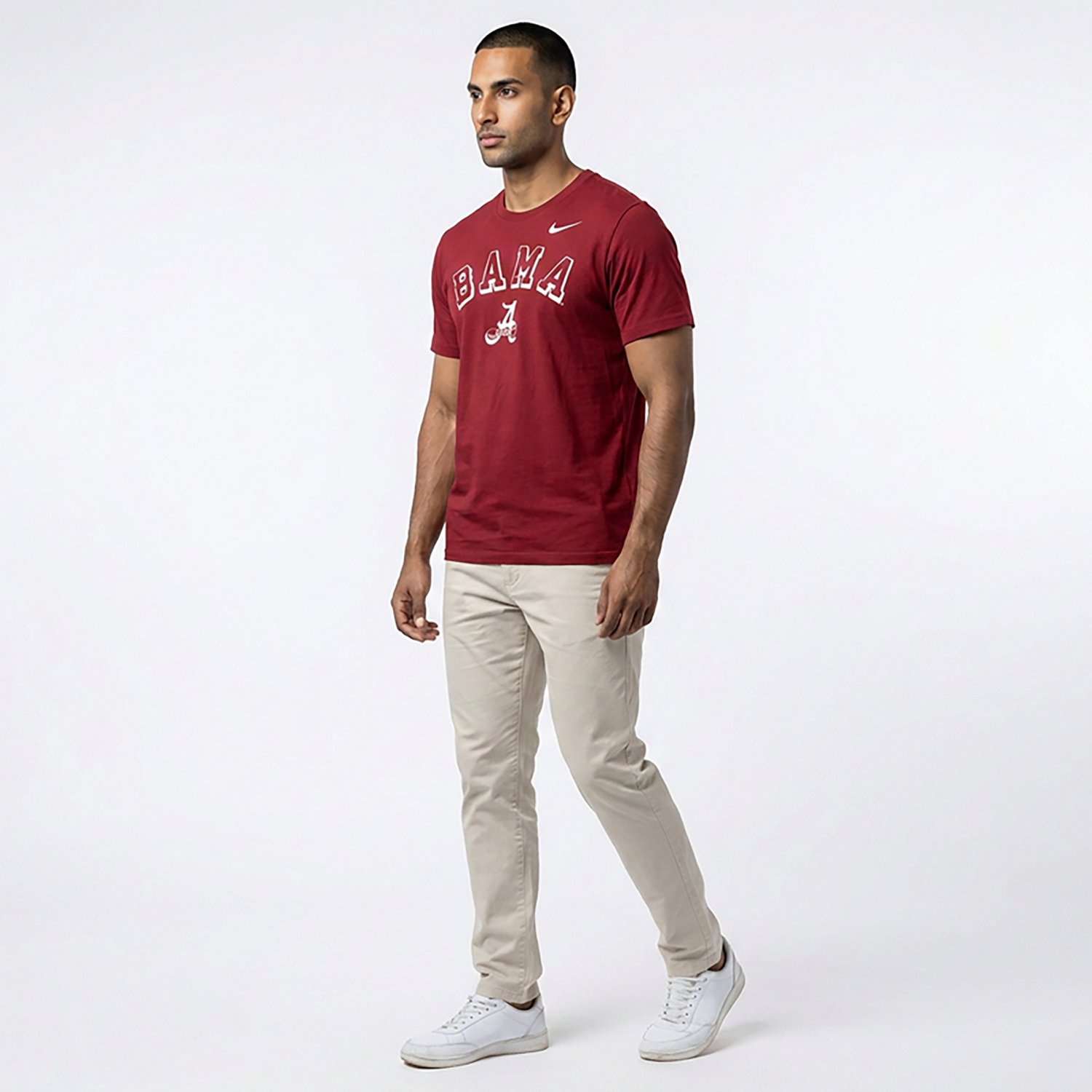 Nike Men's Alabama Arch Vault Logo Legacy Football T-shirt