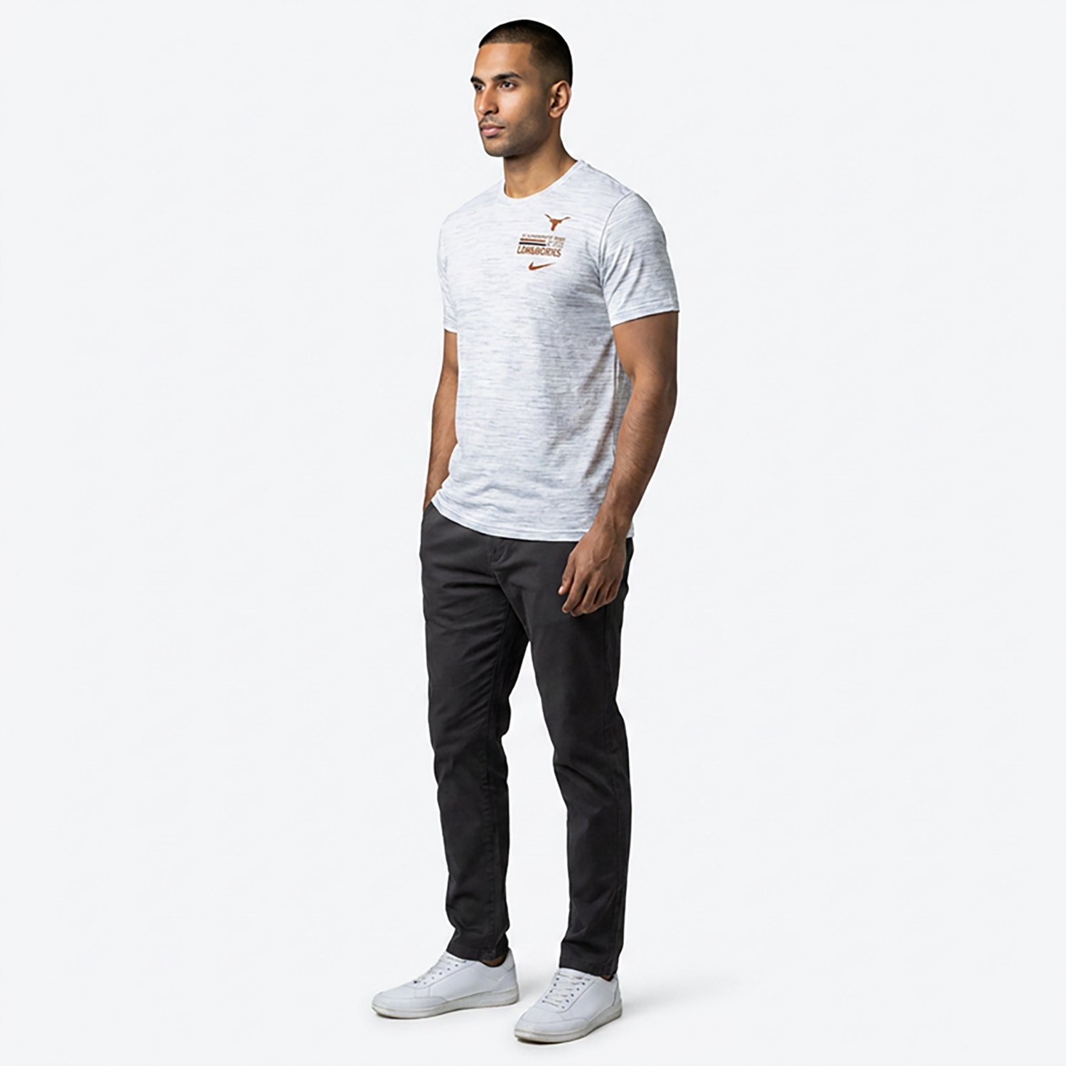 Nike Men's Texas Velocity Stacked Chest Logo T-shirt