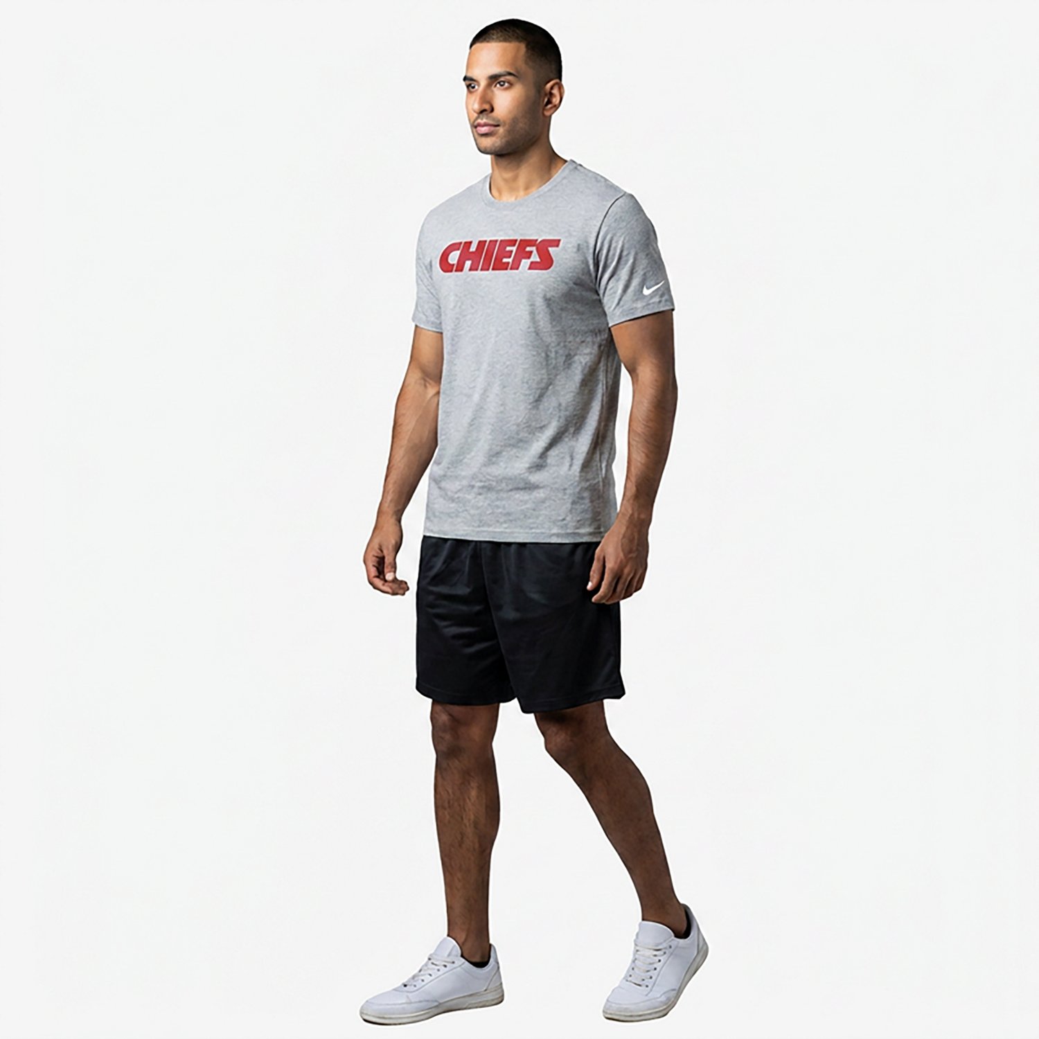 Nike Men's Chiefs Wordmark Essential T-shirt - view number 3