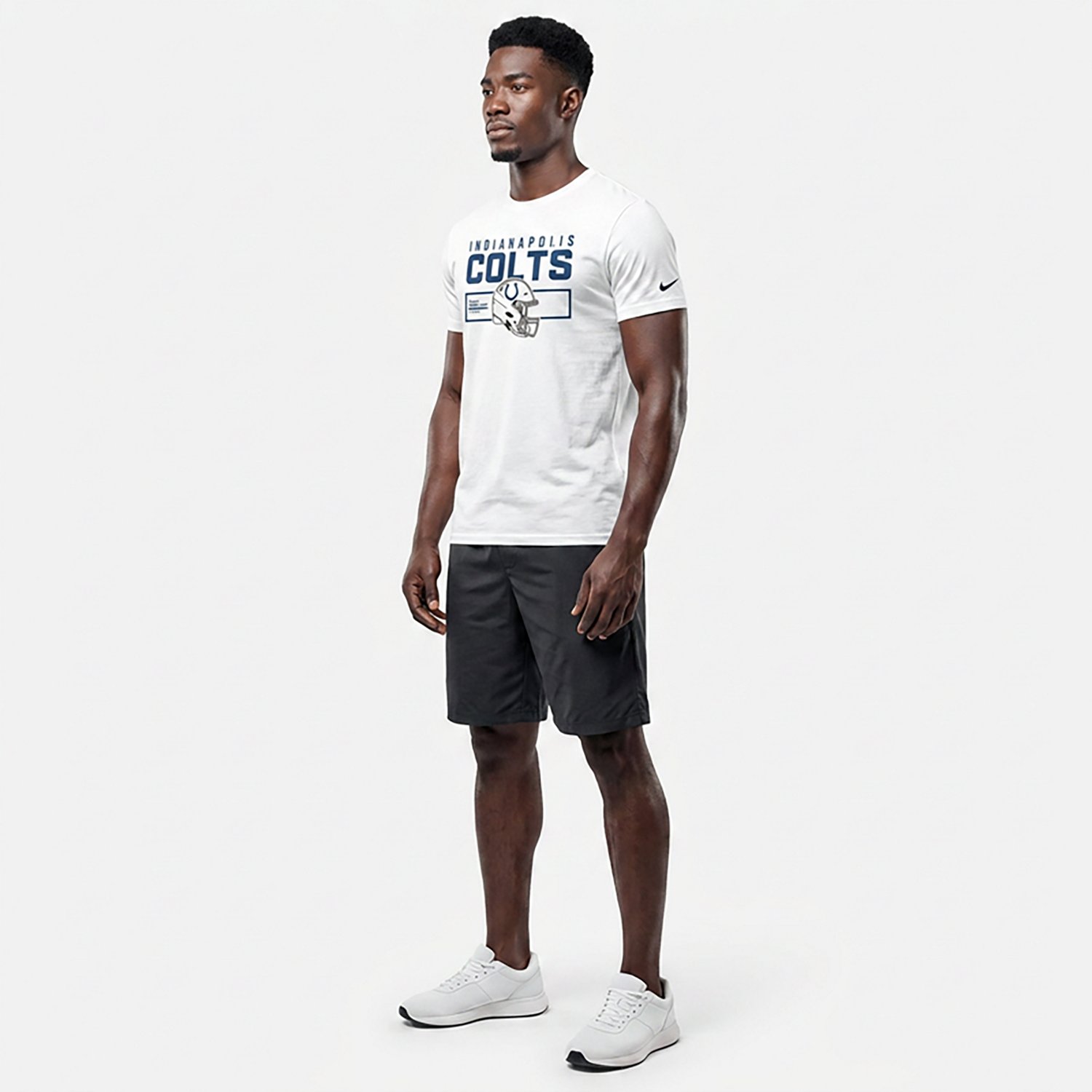 Nike Men's Colts Helmet Essential T-shirt - view number 2