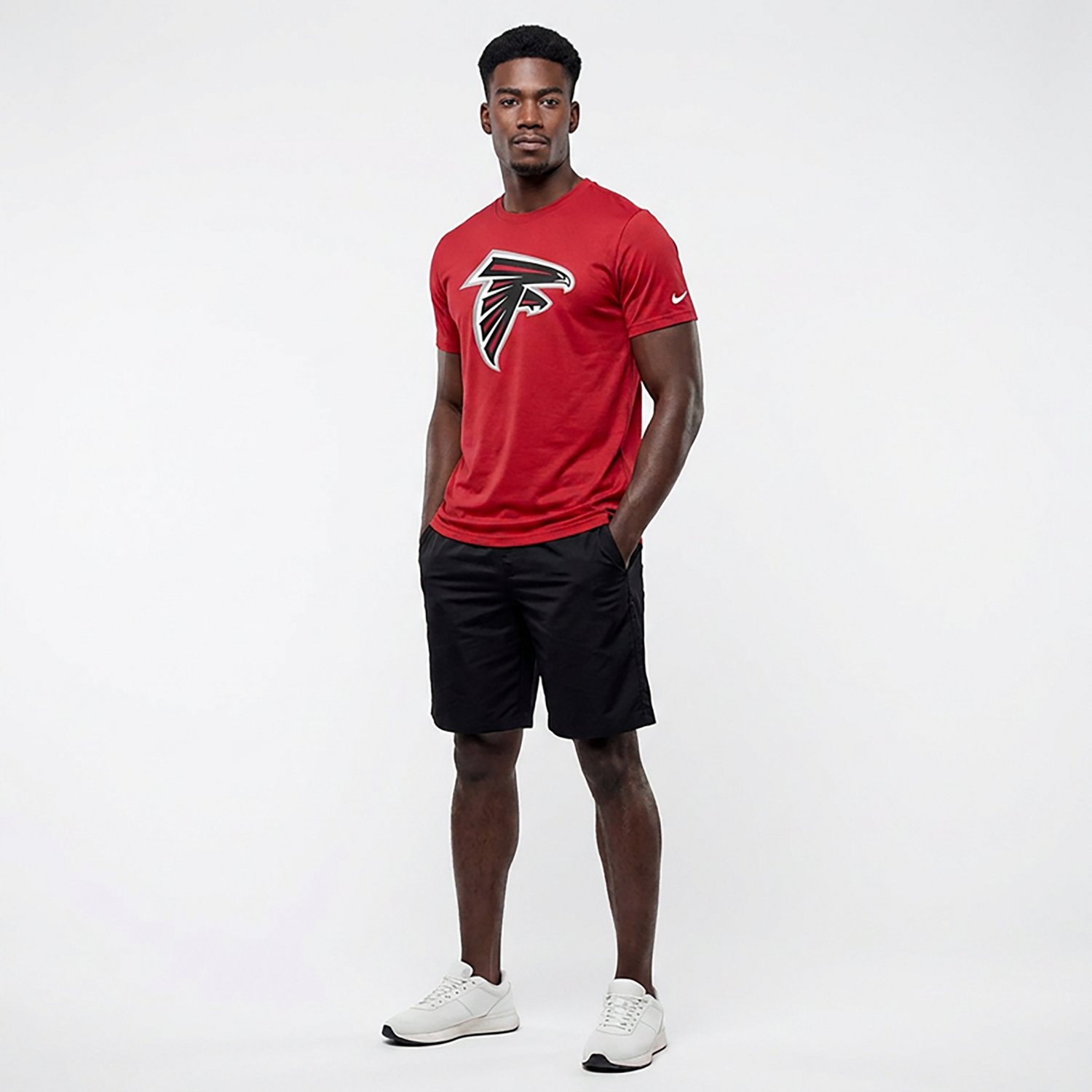 Nike Men's Falcons Legend Logo T-shirt - view number 3