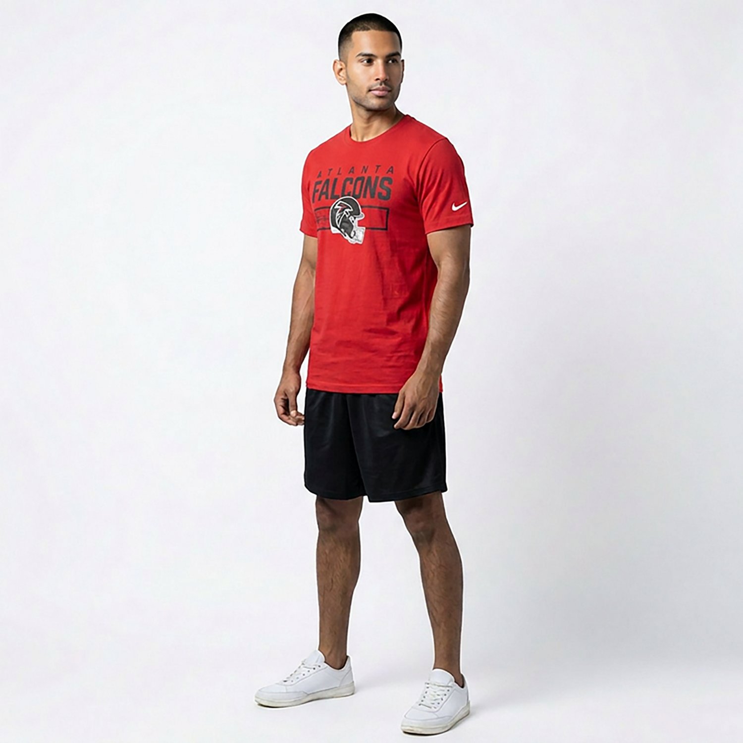 Nike Men's Atlanta Falcons Helmet Essential Graphic T-shirt