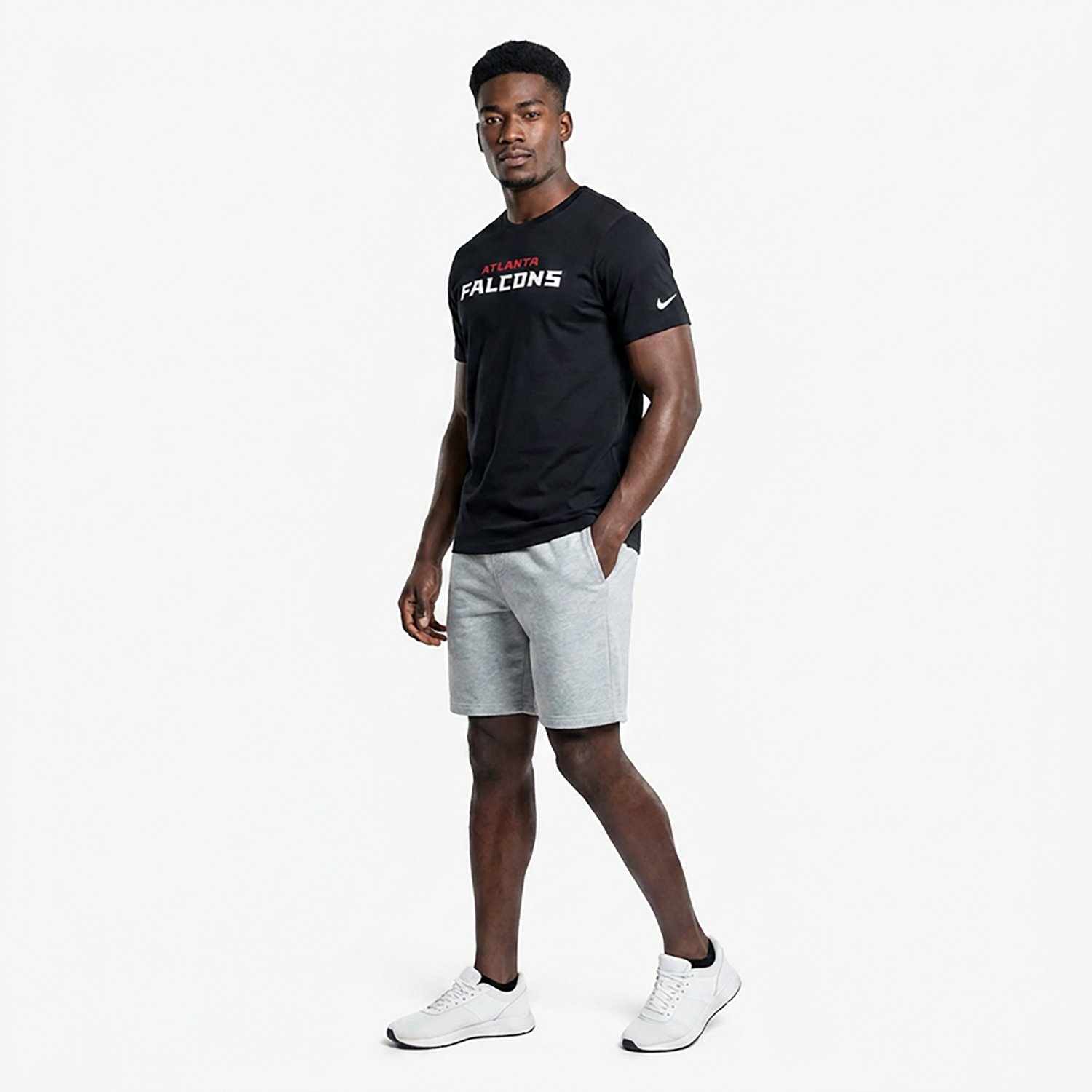 Nike Men's Falcons Wordmark Essential T-shirt