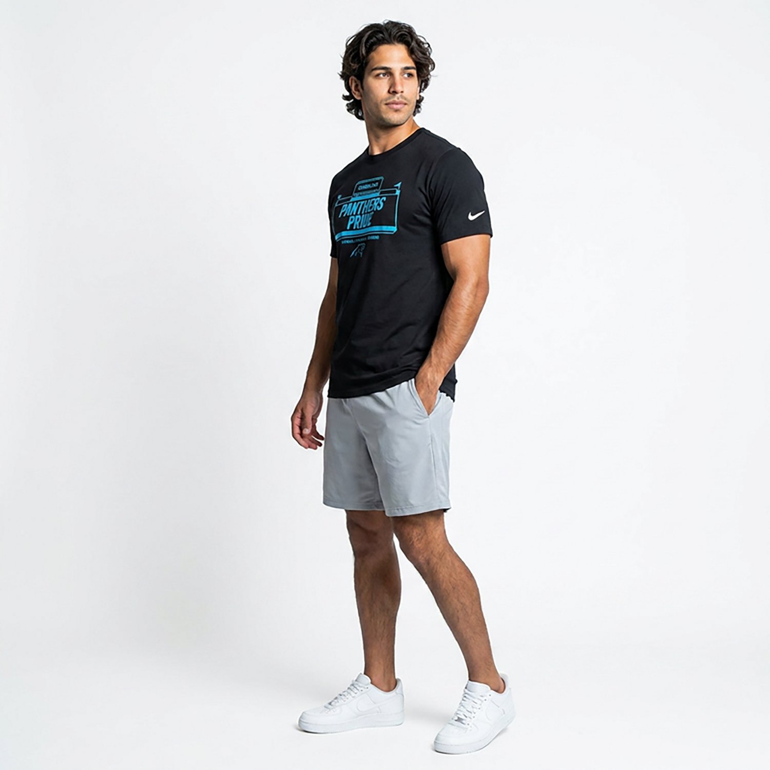 Nike Men's Panthers Local Essential T-shirt - view number 2