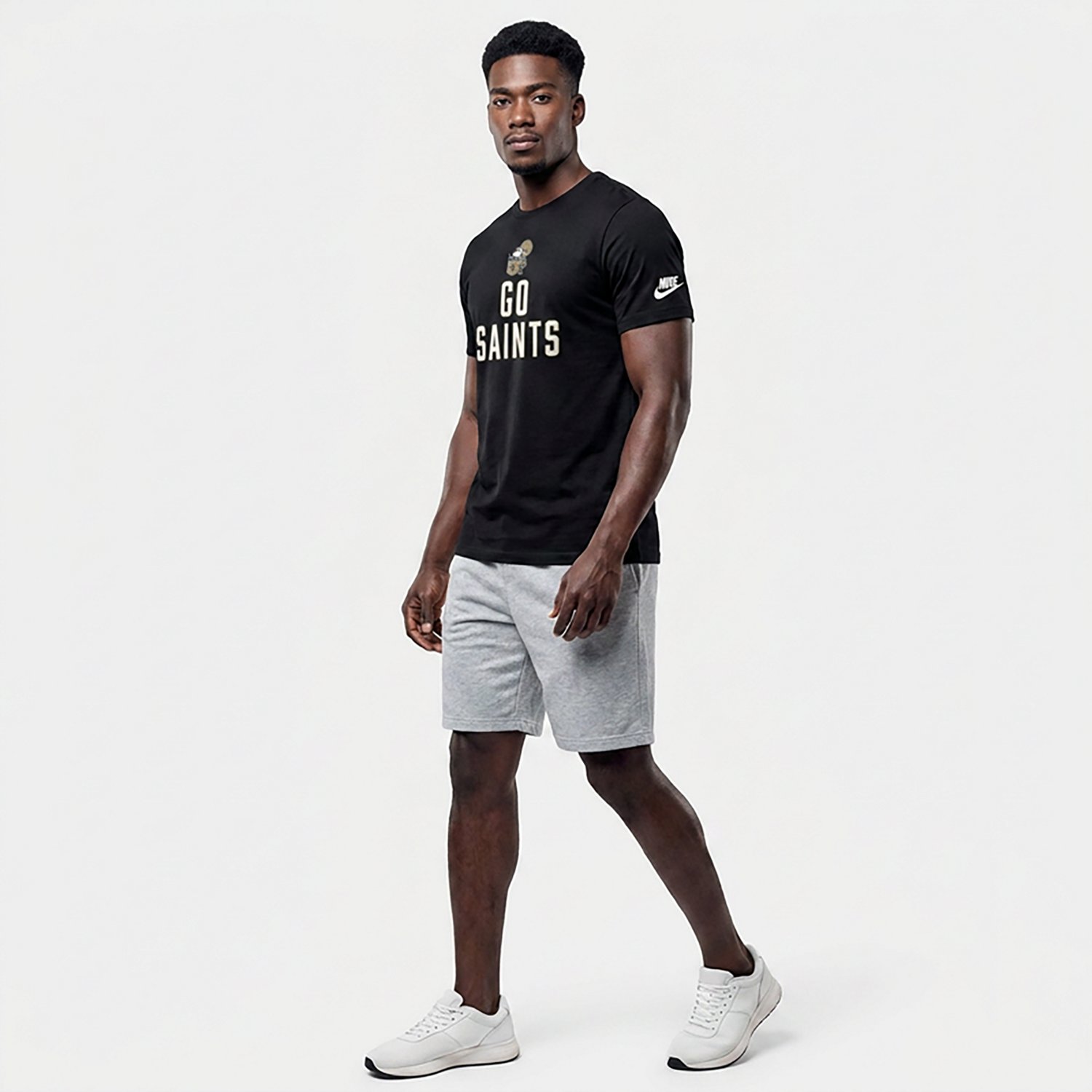 Nike Men's New Orleans Saints Rewind Slub Graphic T-shirt