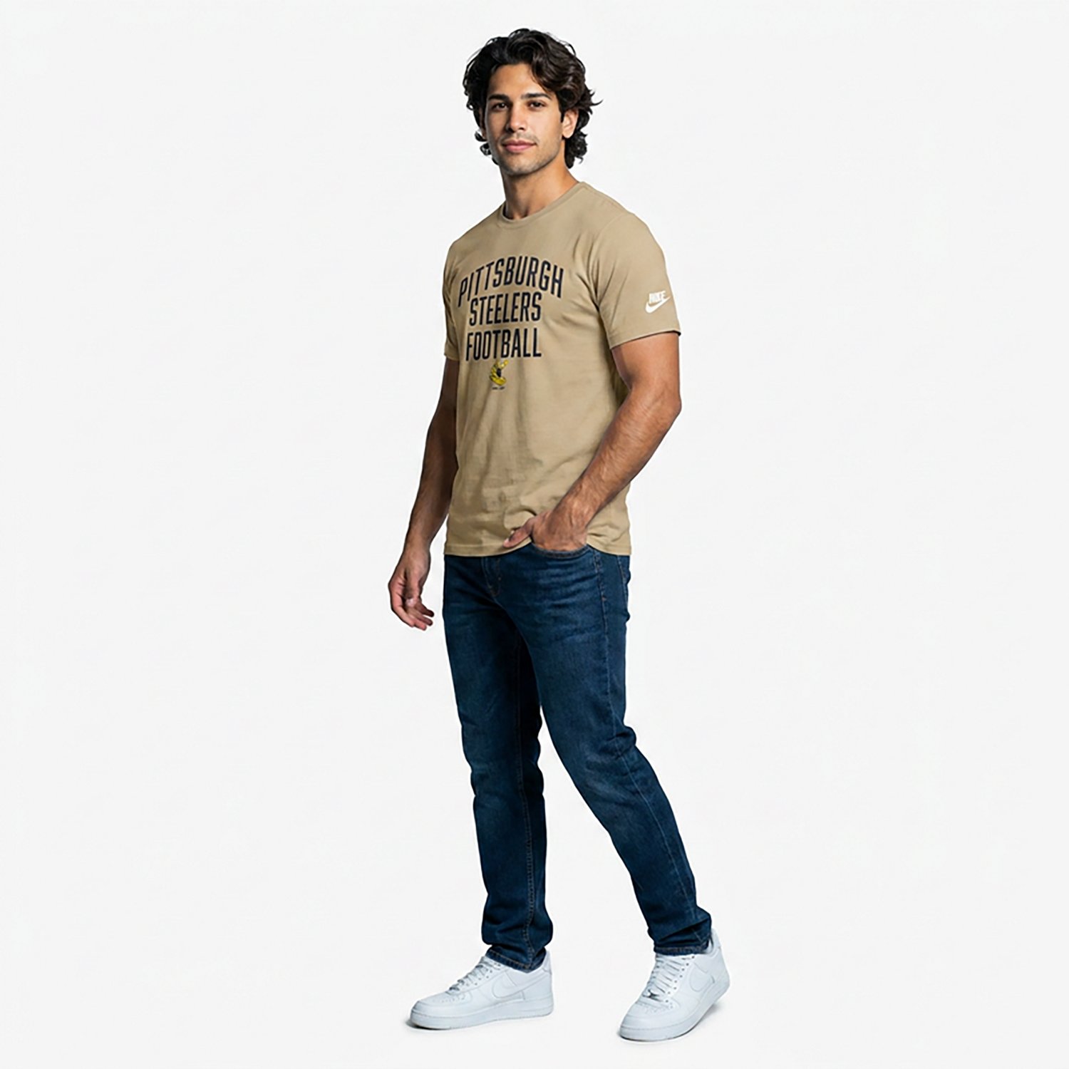 Nike Men's Steelers Rewind Essential T-shirt - view number 2