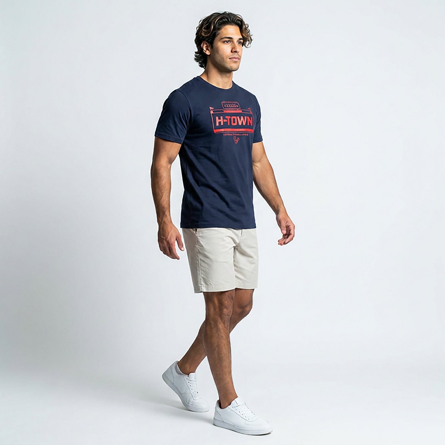 Nike Men's Houston Texans Local Essential Graphic T-shirt - view number 3