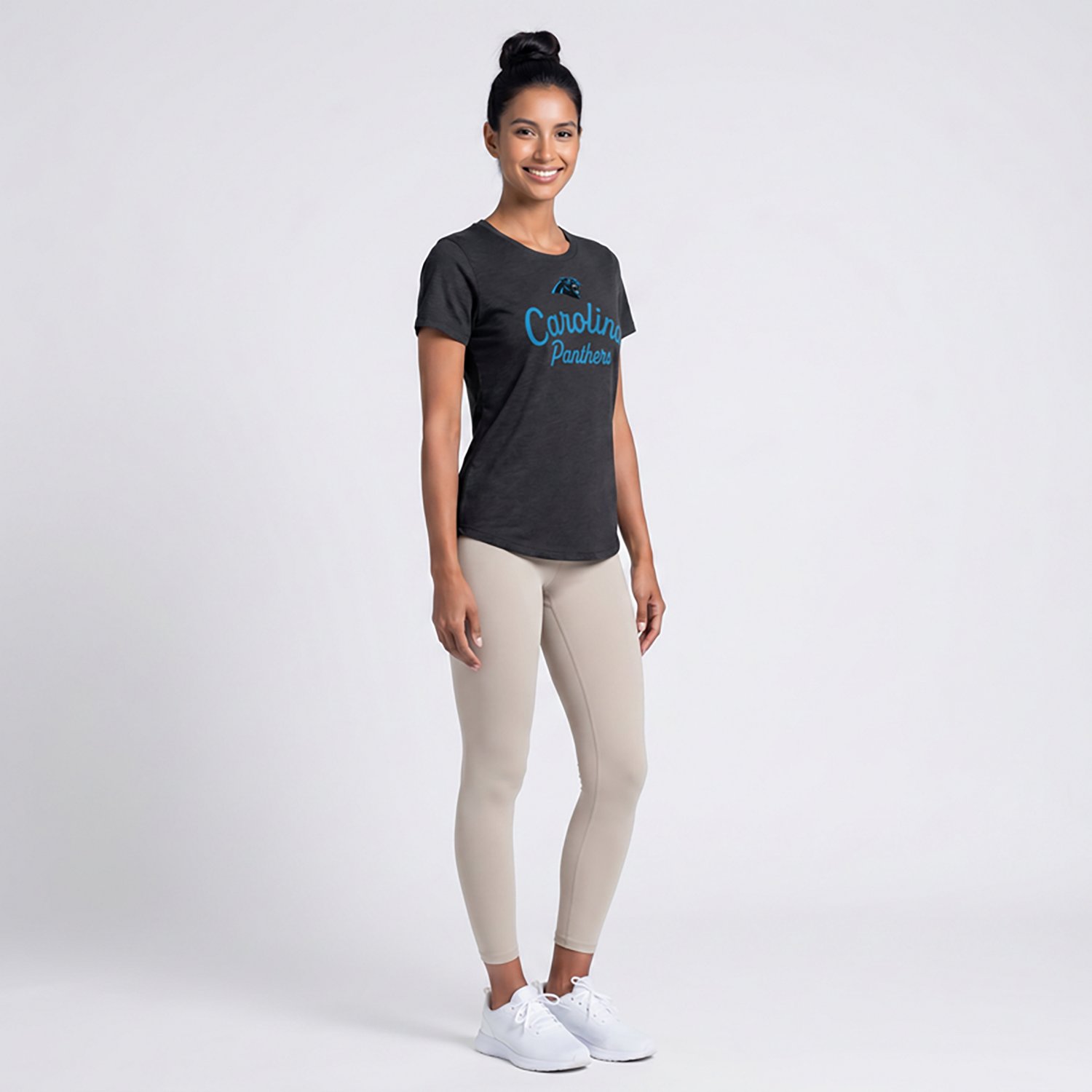Nike Women's Panthers Triblend Fashion Top - view number 3