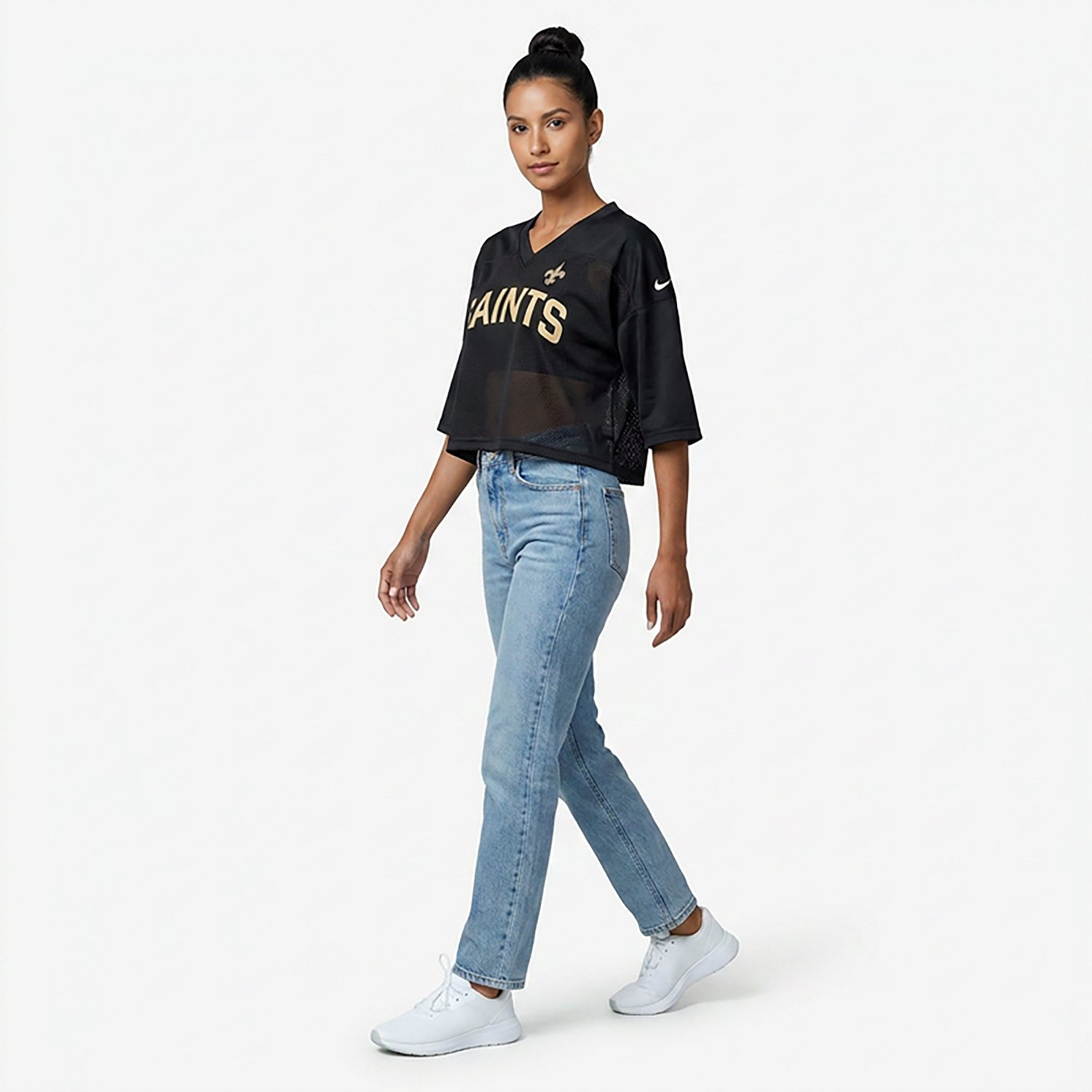 Nike Women's Saints Jersey Fashion Top - view number 3