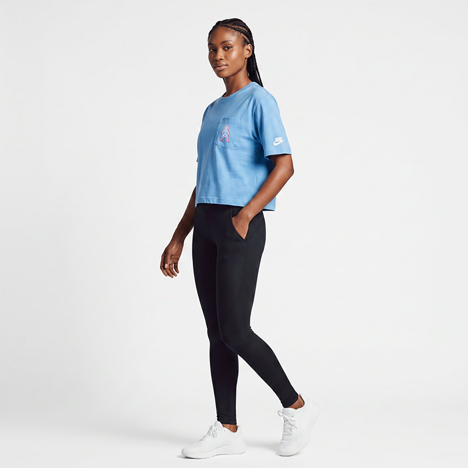 Nike Women's Titans Rewind Pocket Boxy T-shirt - view number 3