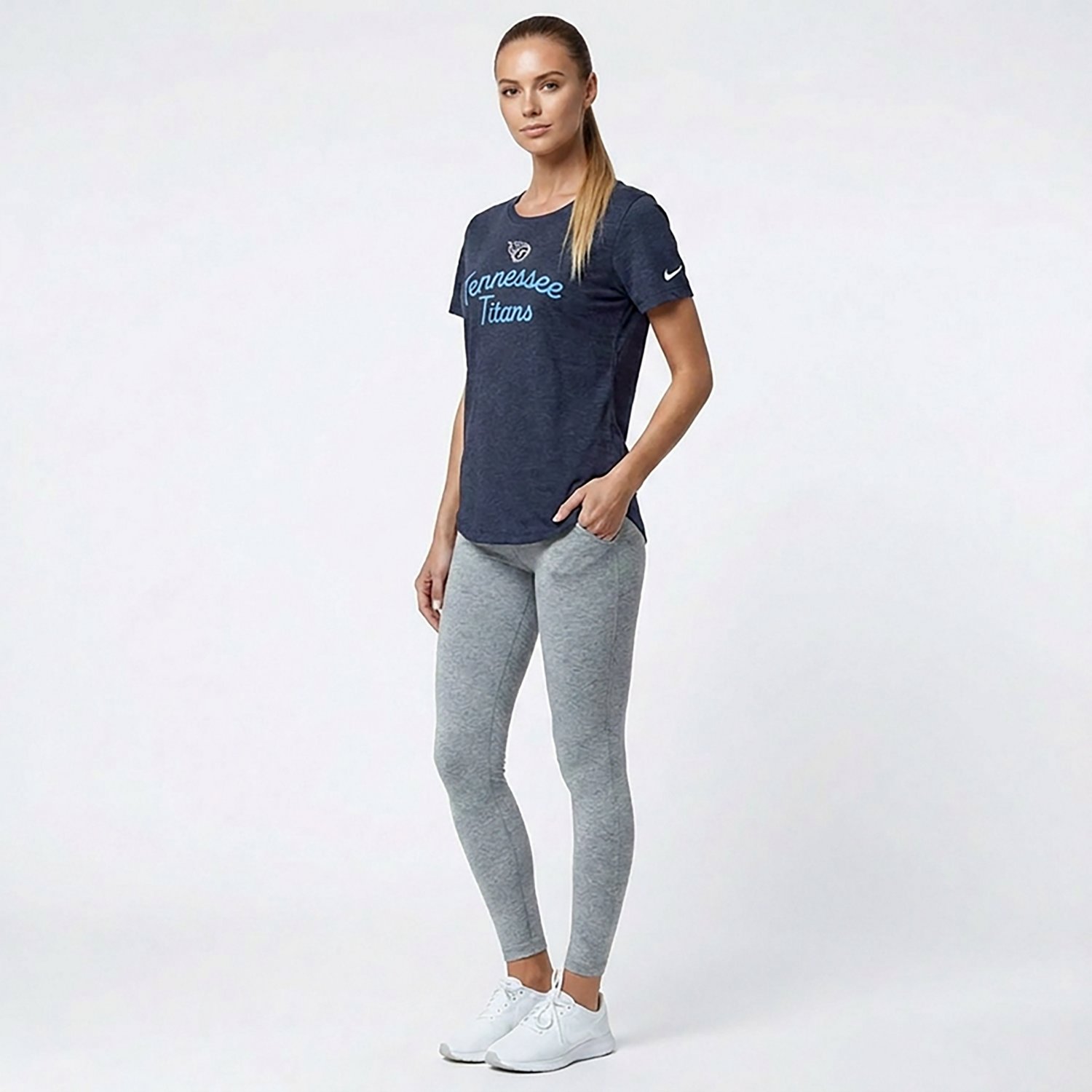 Nike Women's Titans Triblend Fashion Top - view number 3