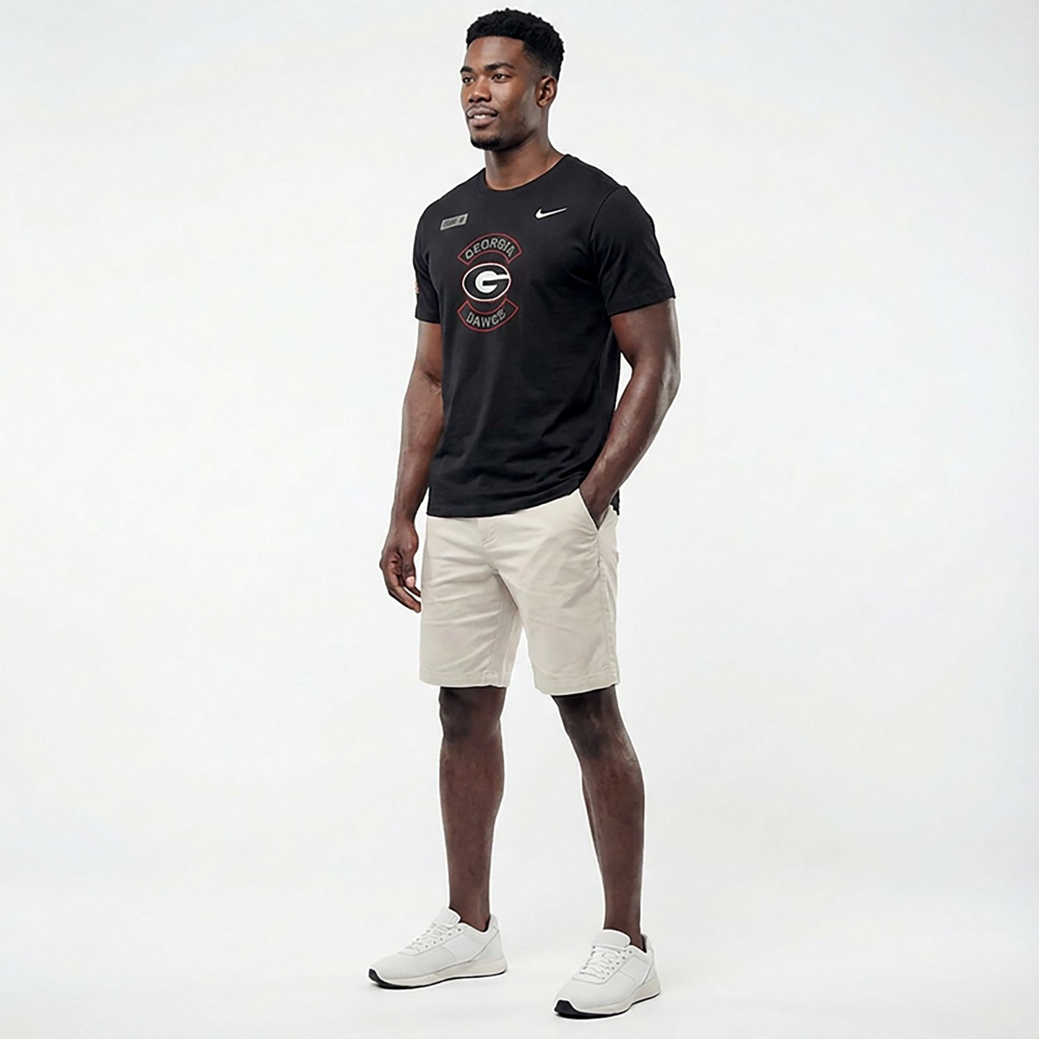 Nike Georgia Bulldogs 2025 Military Appreciation Dri-FIT T-Shirt - view number 3