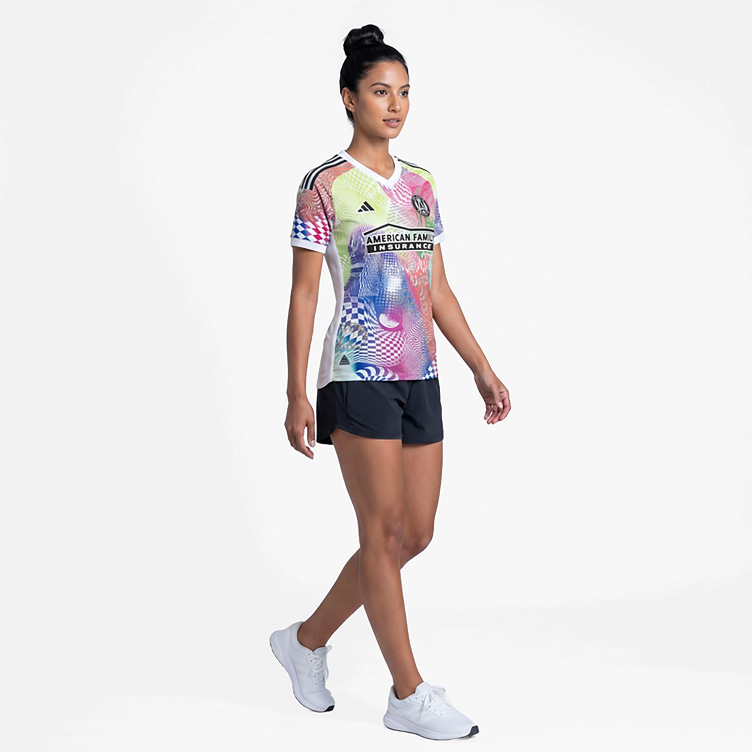 adidas Women's Atlanta United FC Pride Jersey - view number 2