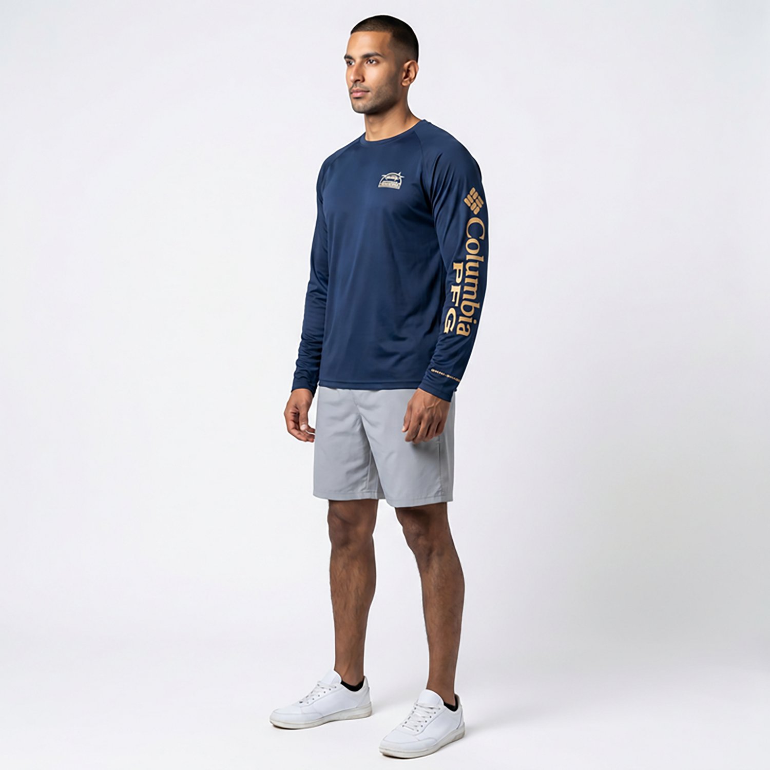 Columbia Sportswear Men's Houston Astros Cooperstown PFG Terminal Tackle Long Sleeve T-shirt - view number 2