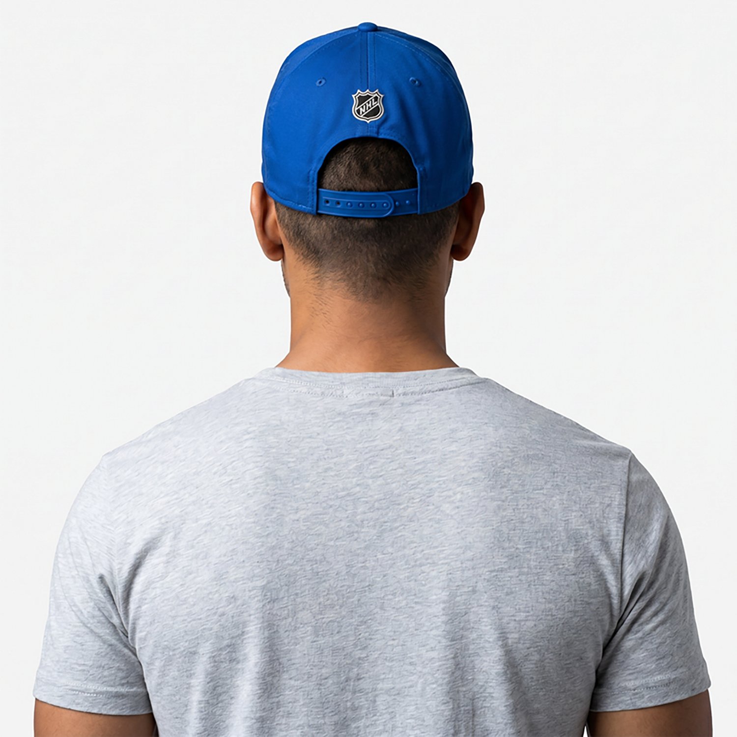Fanatics Men's Blues Rink A-Frame Structured Adjustable Cap - view number 4