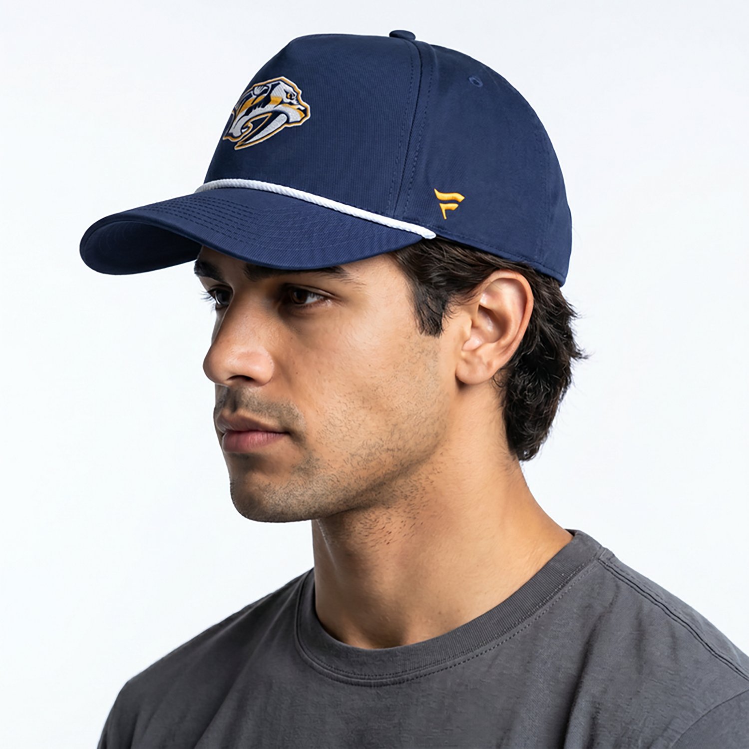 Fanatics Men's Predators Rink A-Frame Structured Adjustable Cap