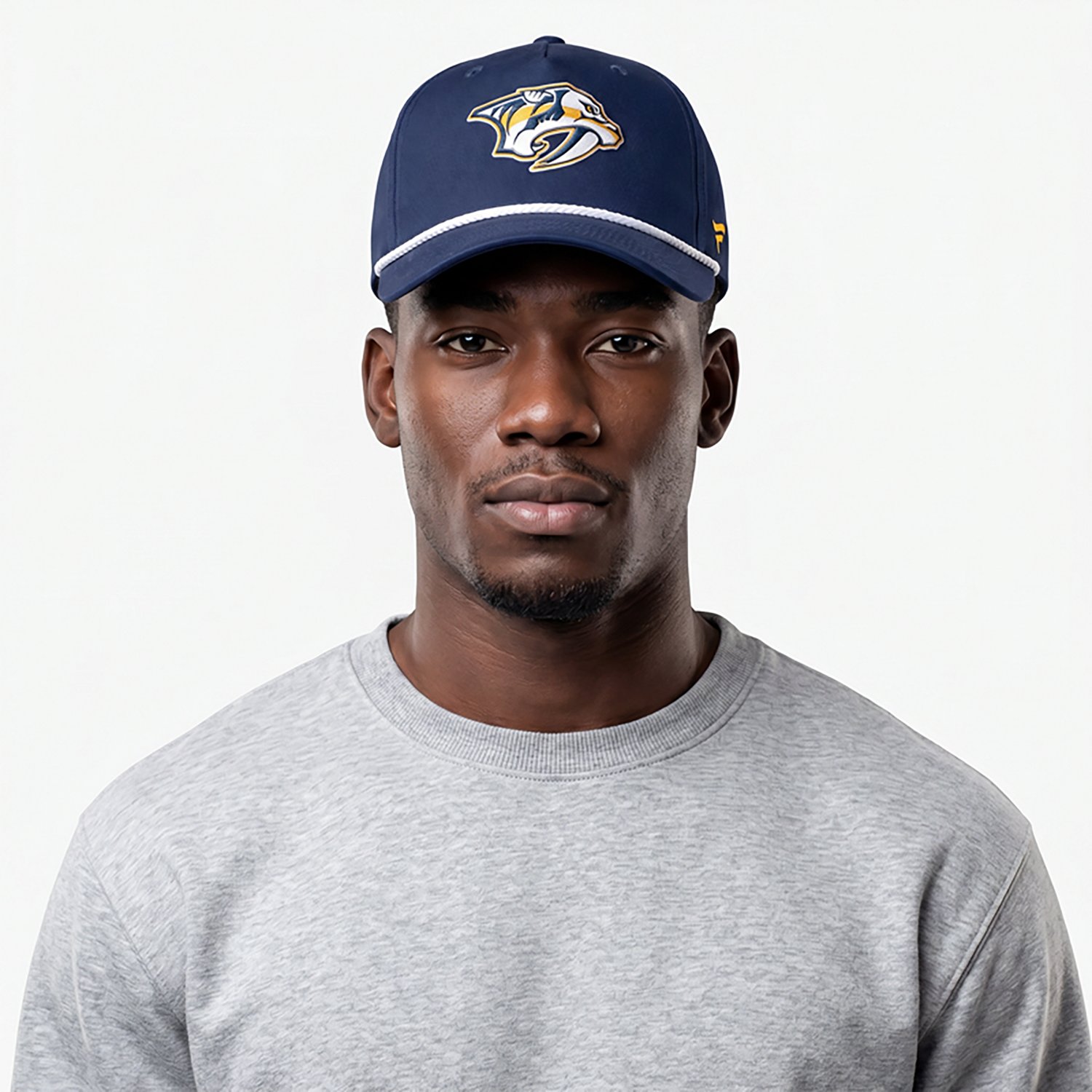 Fanatics Men's Predators Rink A-Frame Structured Adjustable Cap - view number 2