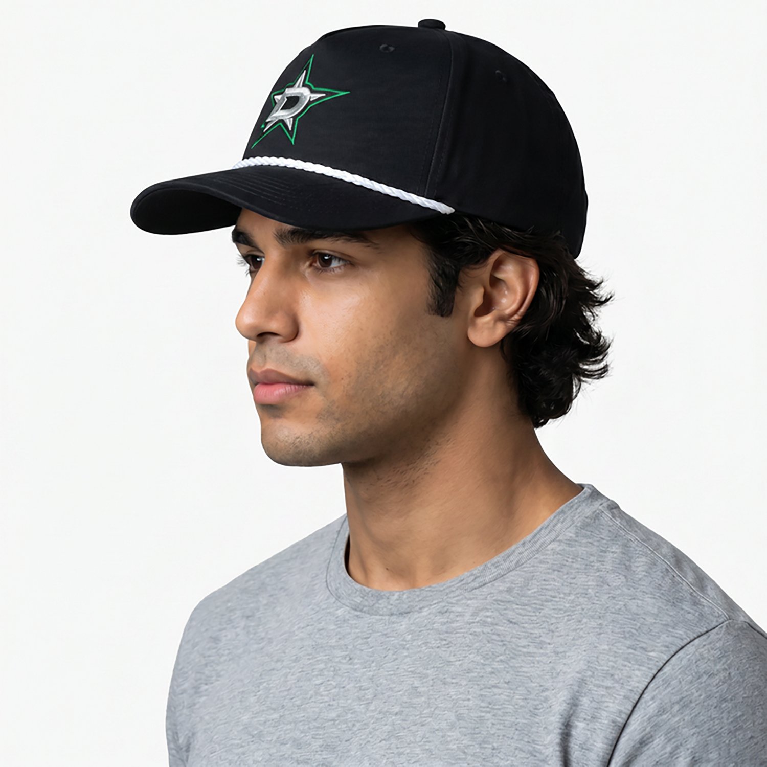 Fanatics Men's Stars Rink A-Frame Structured Adjustable Cap - view number 2