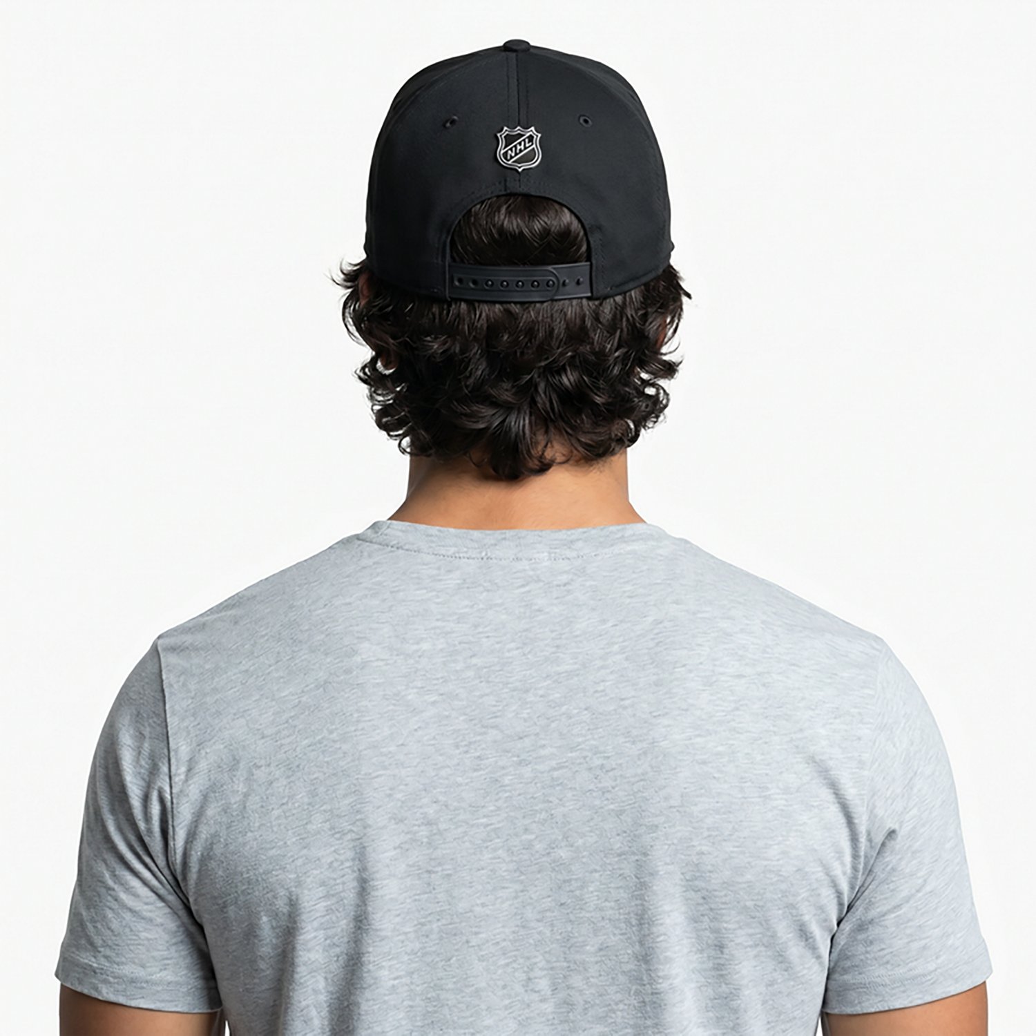 Fanatics Men's Stars Rink Flat Brim Structured Square Visor Adjustable Cap - view number 4