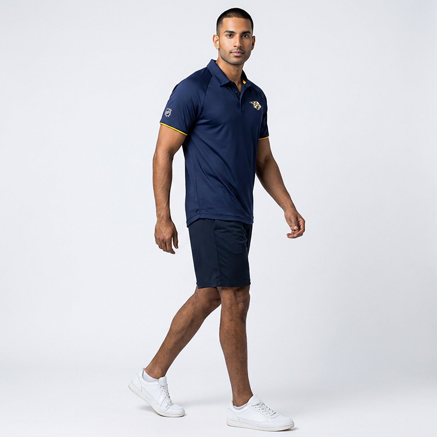 Fanatics Men's Predators Authentic Pro Rink Polo Shirt
