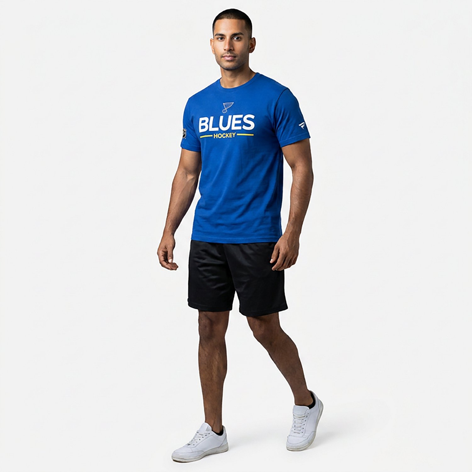 Fanatics Men's Blues Authentic Pro Primary T-shirt