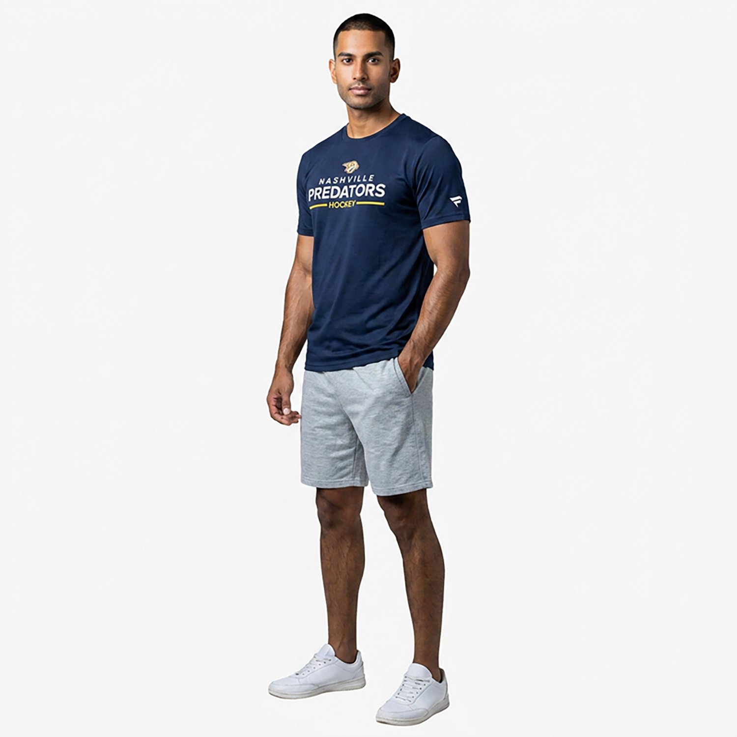 Fanatics Men's Predators Authentic Pro Primary T-shirt - view number 2