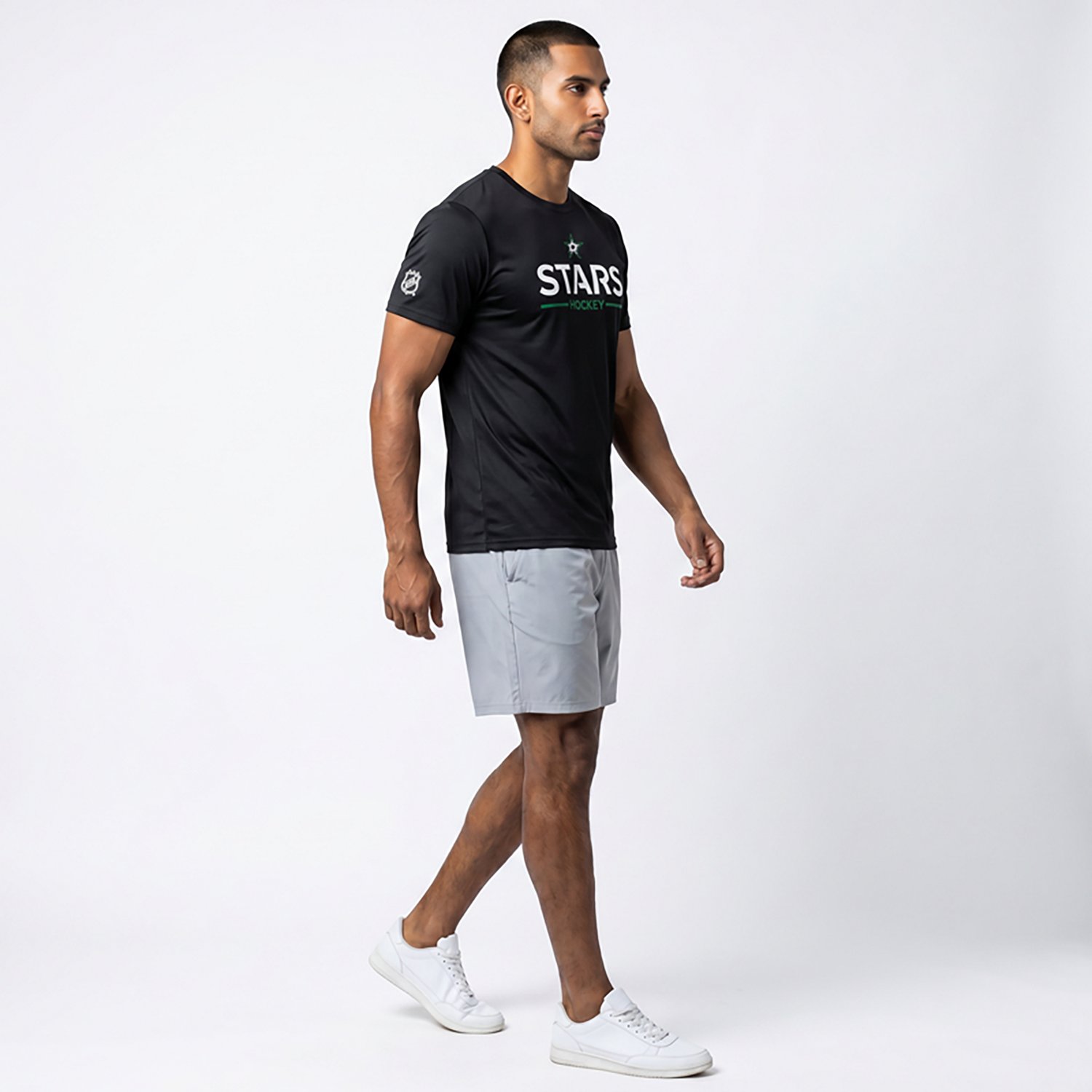 Fanatics Men's Stars Authentic Pro Primary T-shirt - view number 3