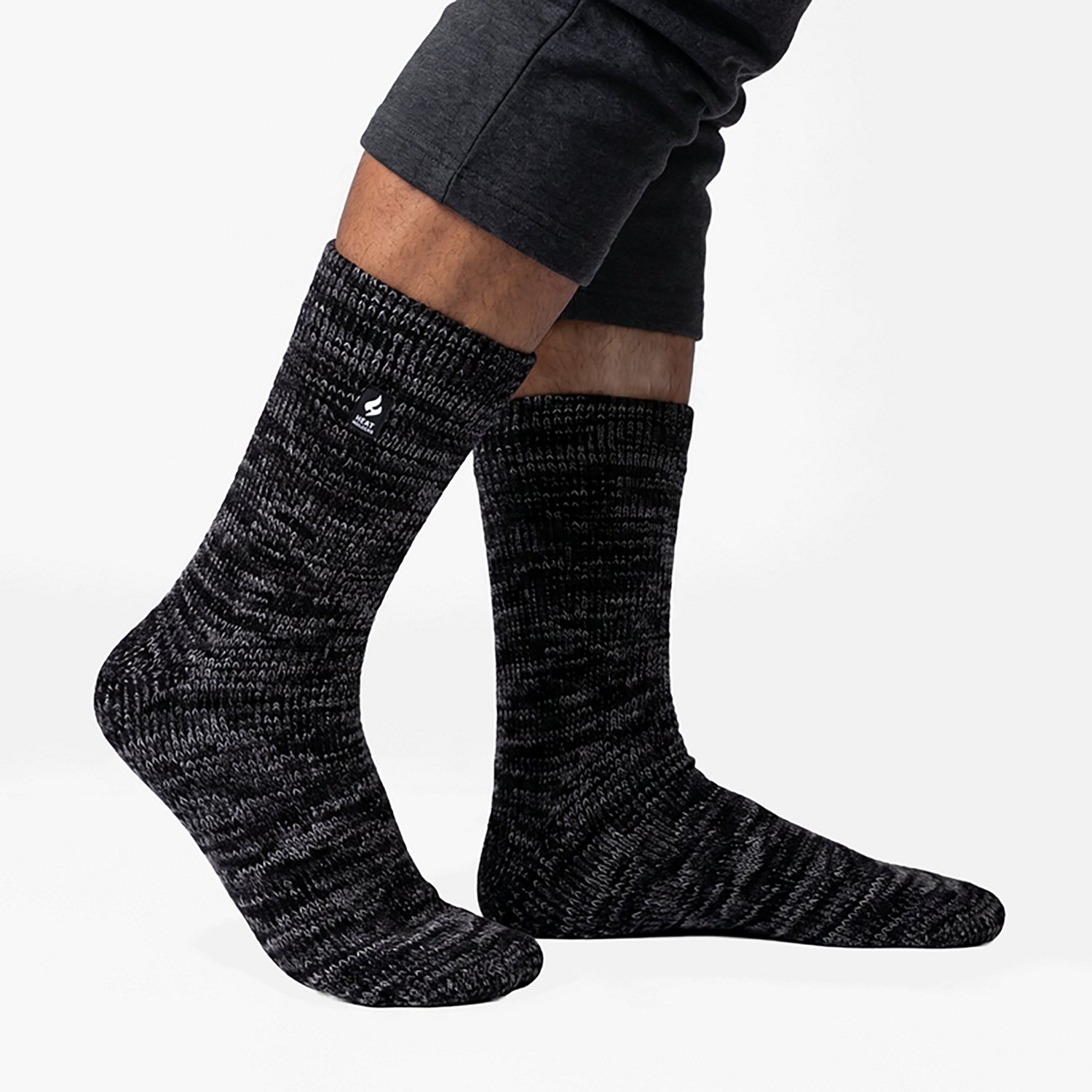 Heat Holders Men's Jacob Twist Crew Socks