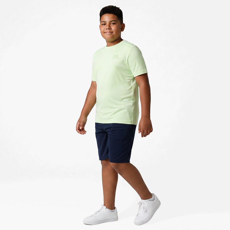 Under Armour Boys' Vanish Printed T-Shirt, Medium, Lumos Lime/Lumos Lime