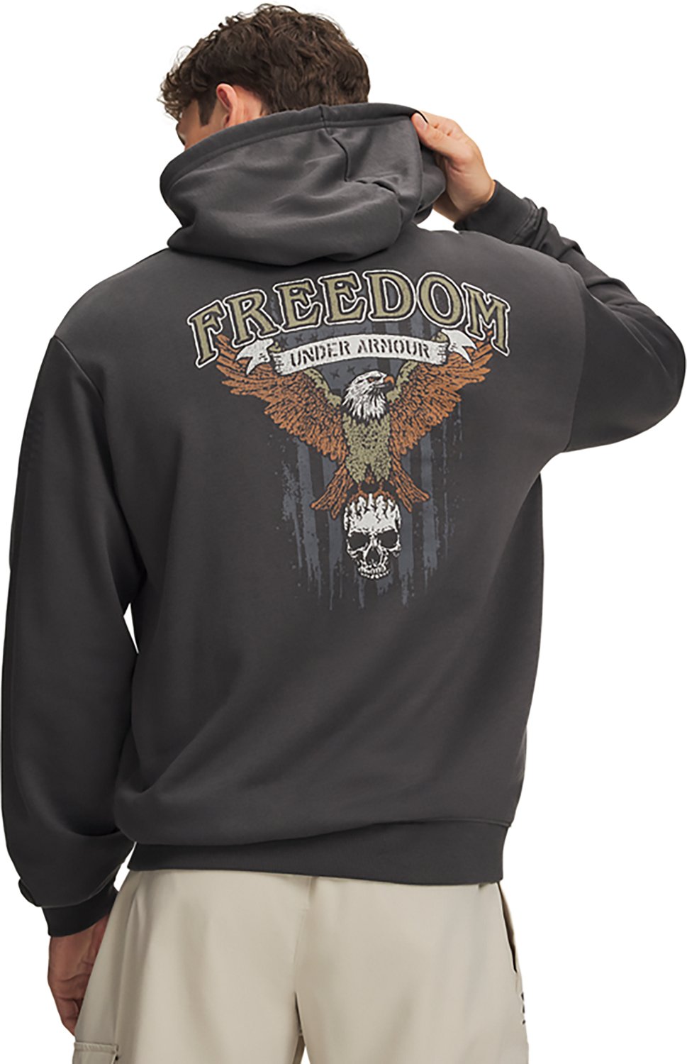 Under Armour Men's Freedom Eagle Skull Hoodie